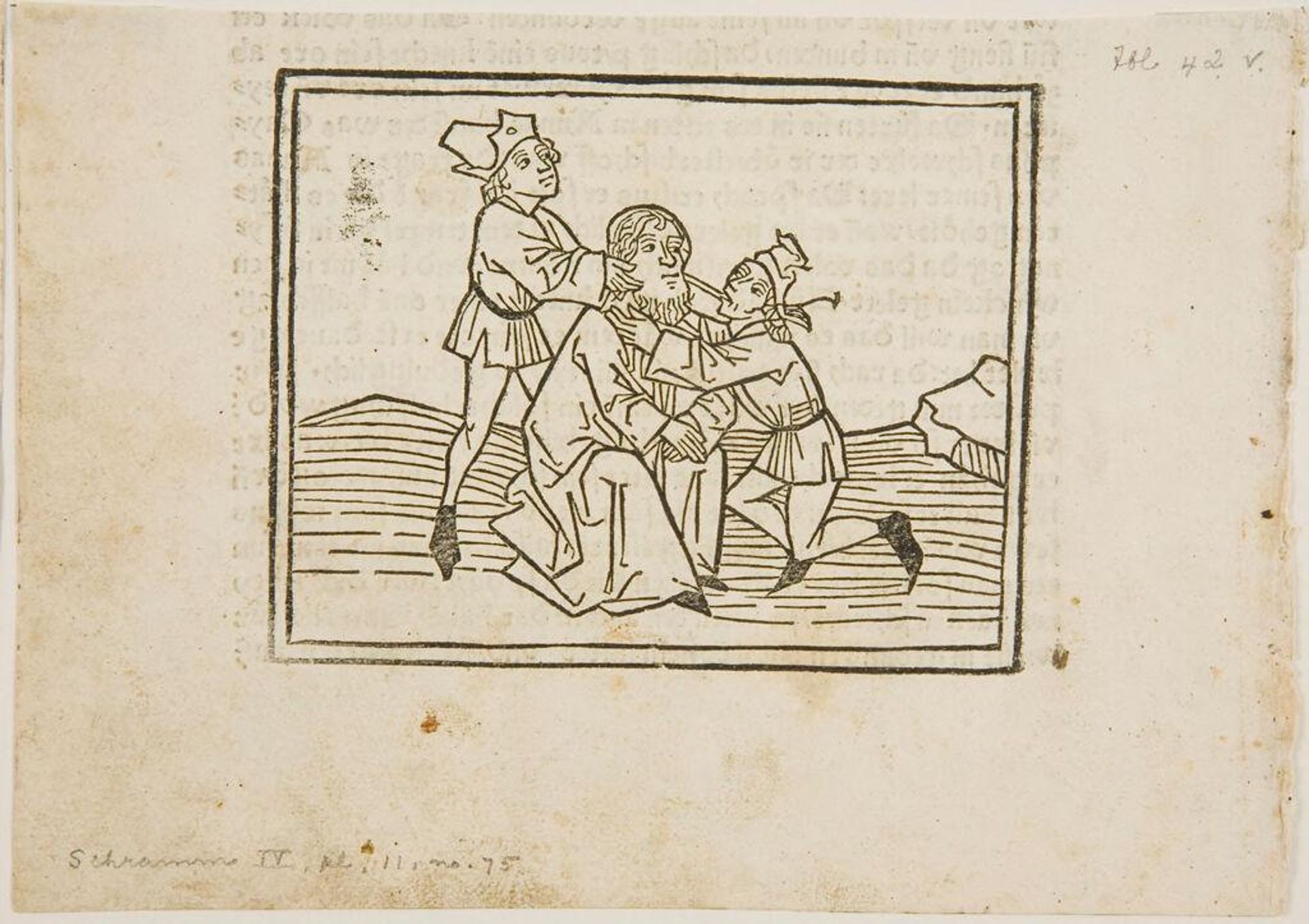 Christ Spit at and Buffeted by Anonymous