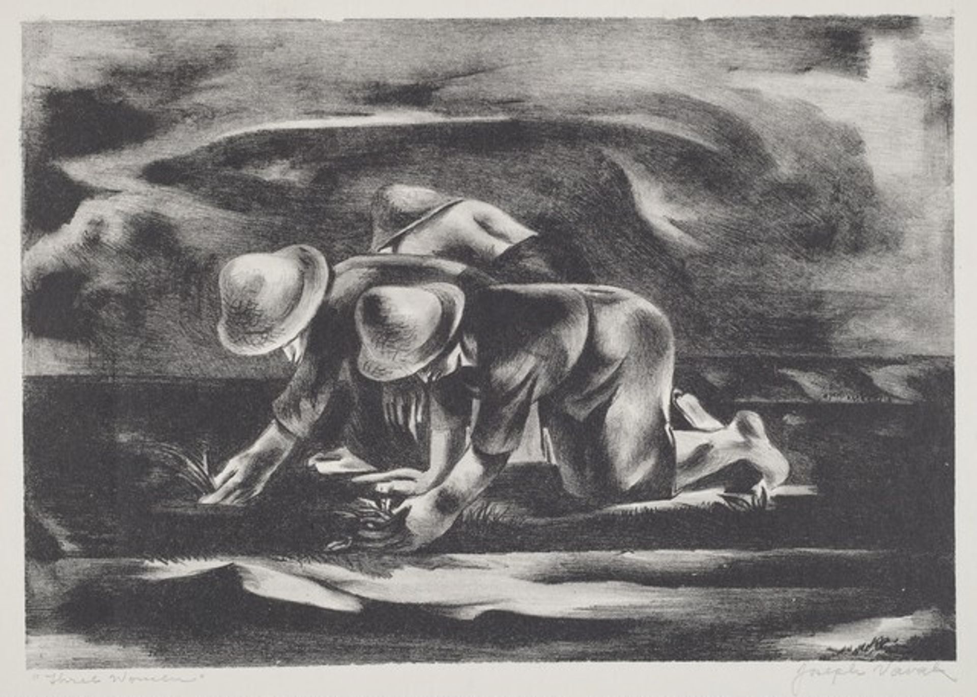 Three Women by Joseph Vavak