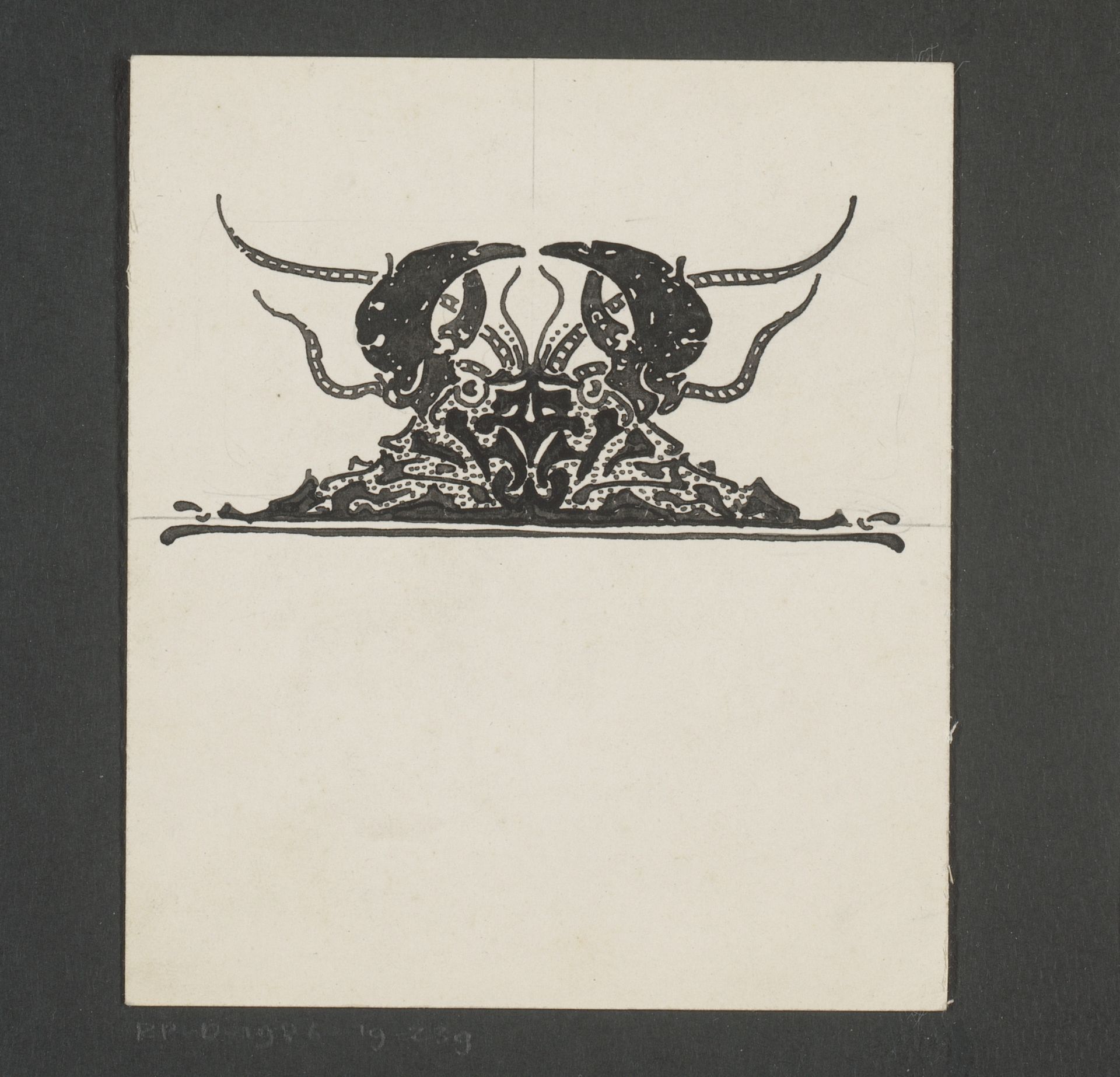 Vignet by Reinier Willem Petrus de (1874-1952) Vries