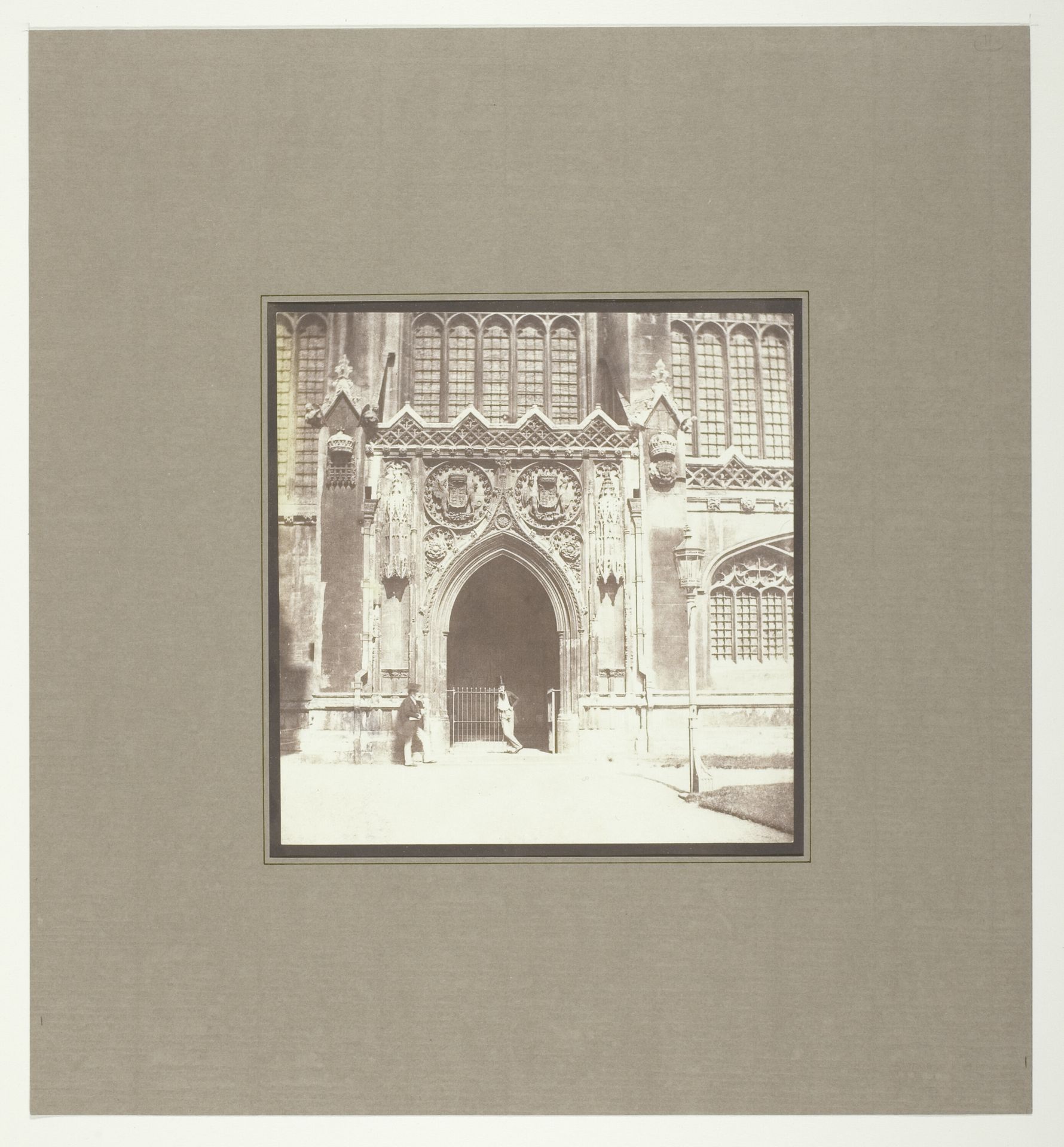 King's College Chapel, Cambridge, South Entrance by William Henry Fox Talbot
