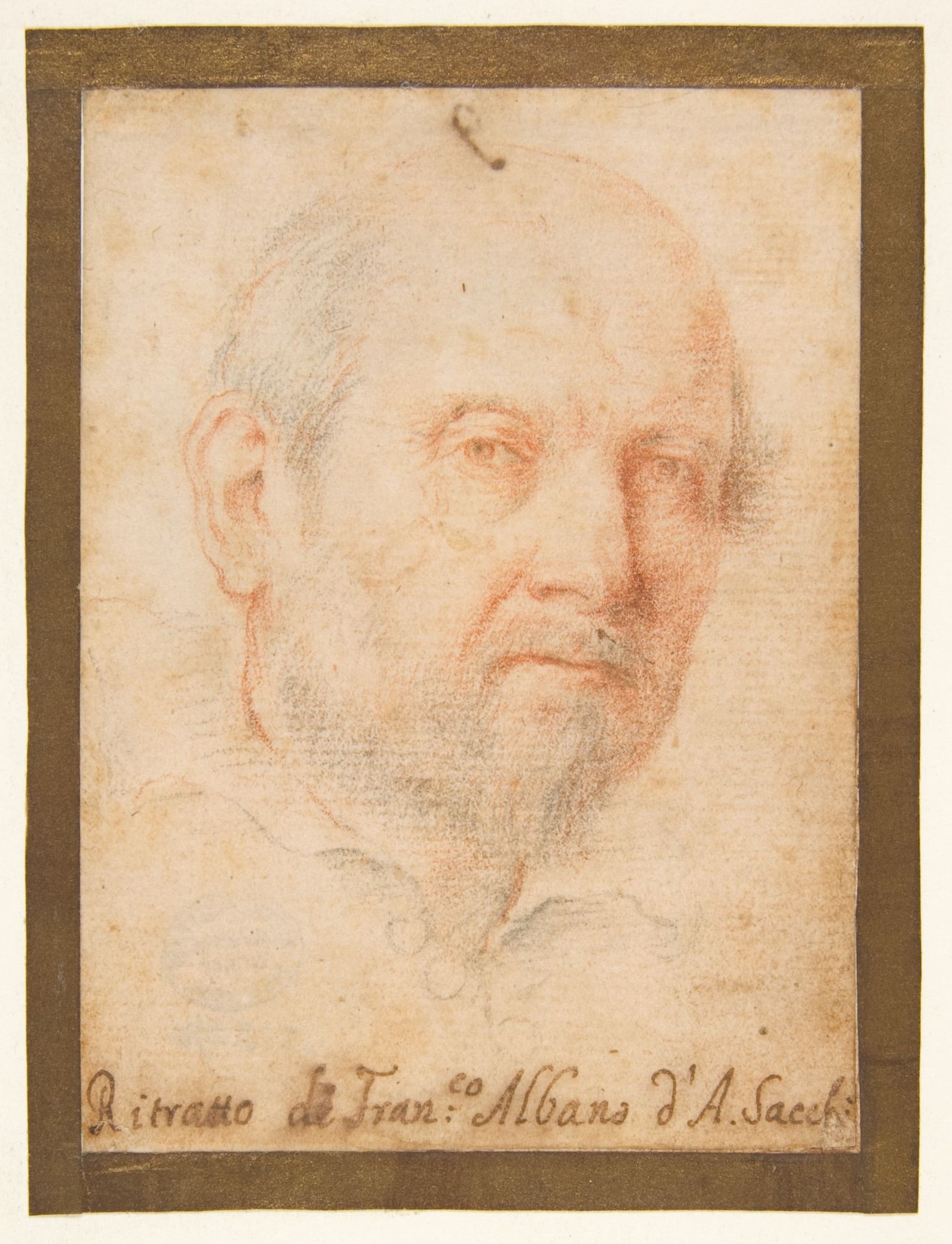 Portrait of a Man: Francesco Albani ? by Andrea Sacchi
