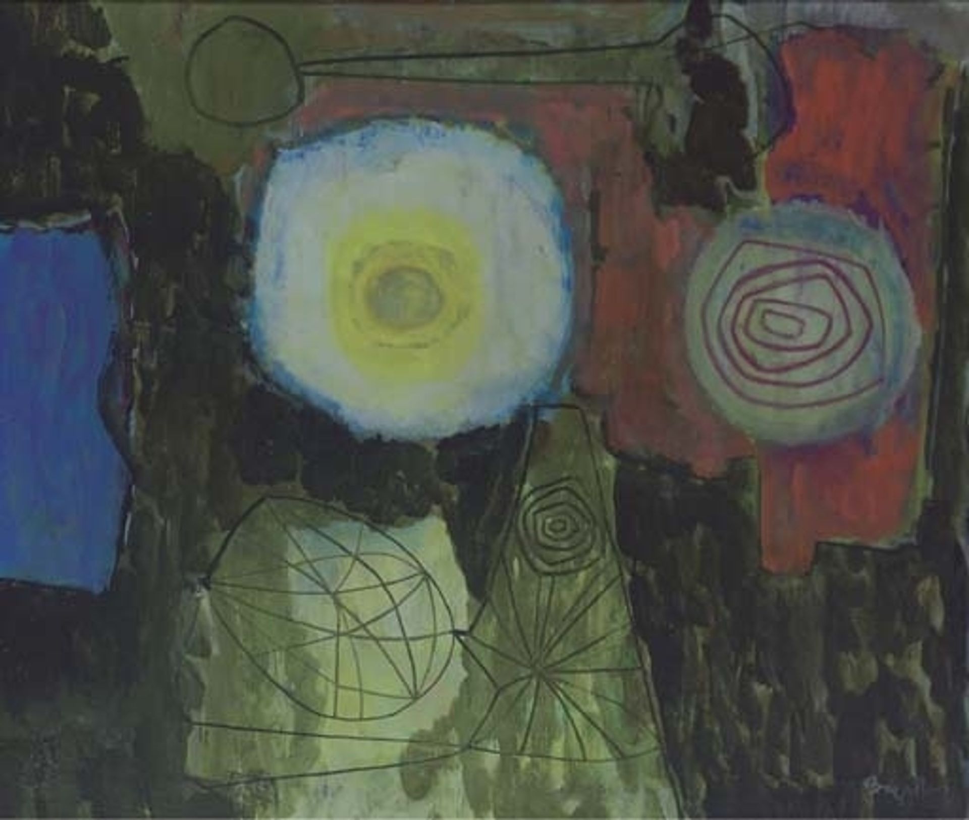 Night Landscape by William Baziotes