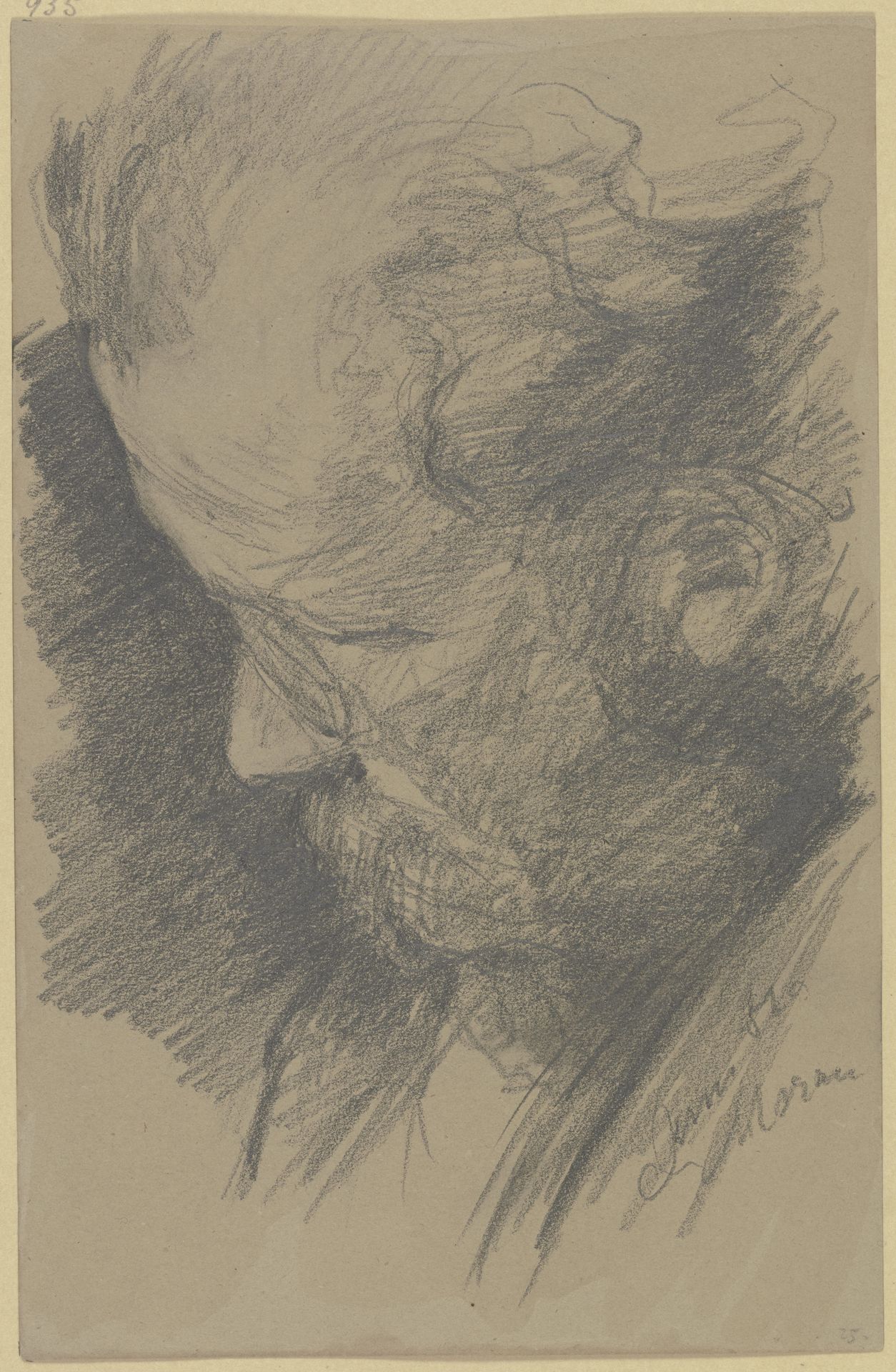 Porträt Karl Friedrich du Prel by Louis Eysen