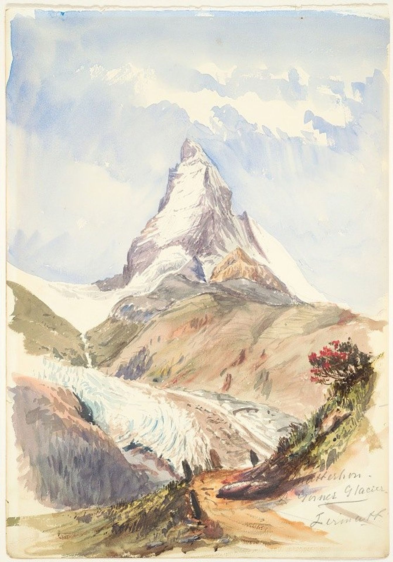 The Matterhorn by John Singer Sargent