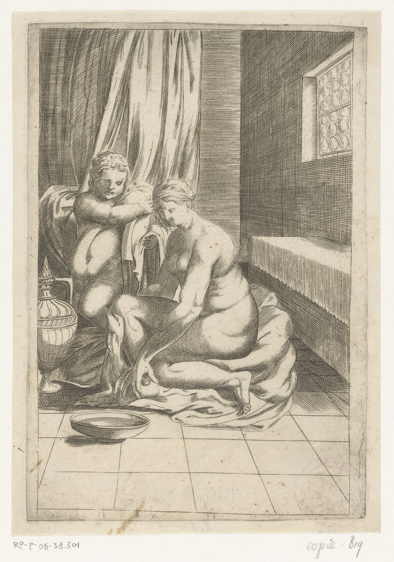 Toilet van Venus by Anonymous