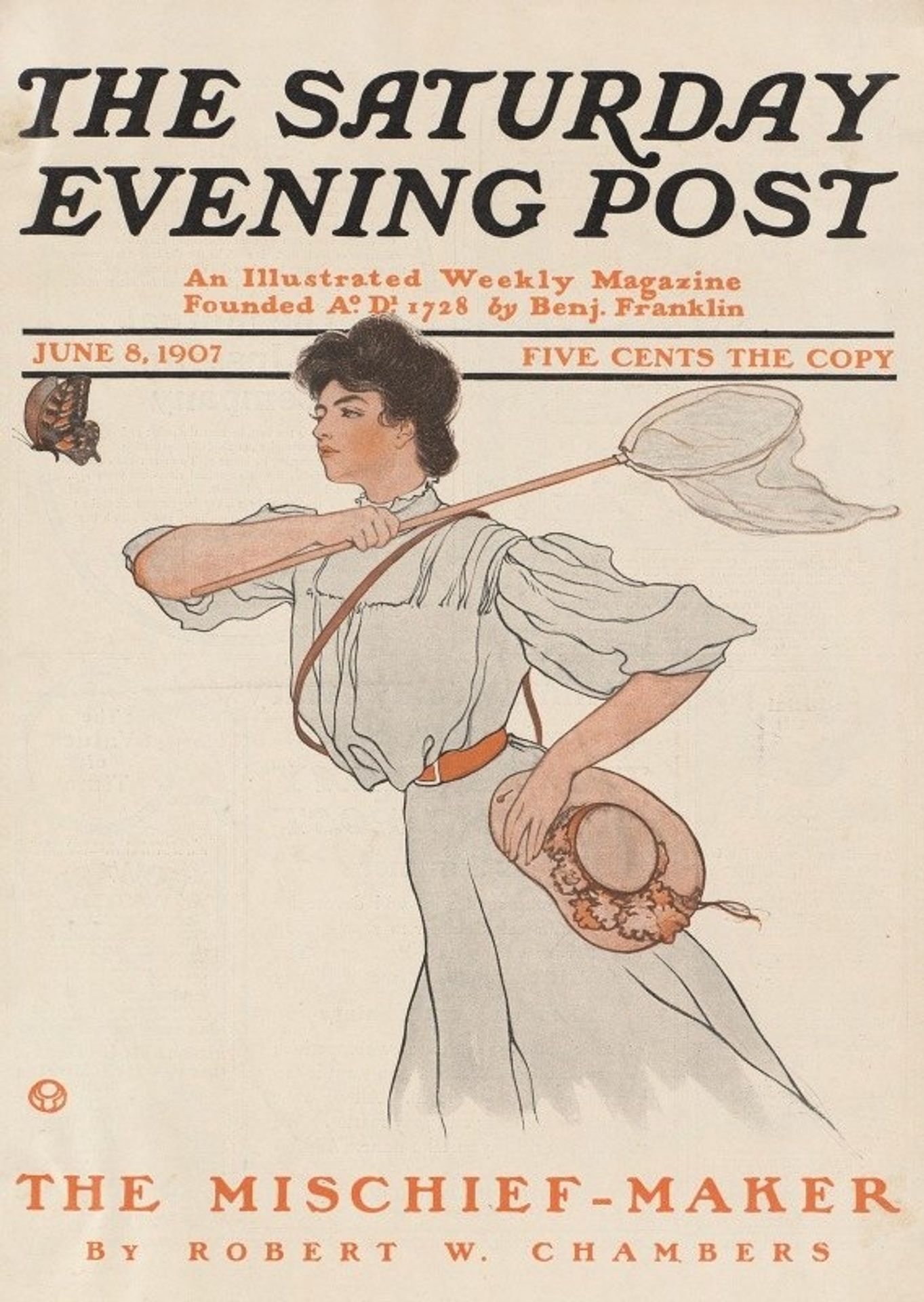 The Saturday evening post, June 8, 1907 by Edward Penfield