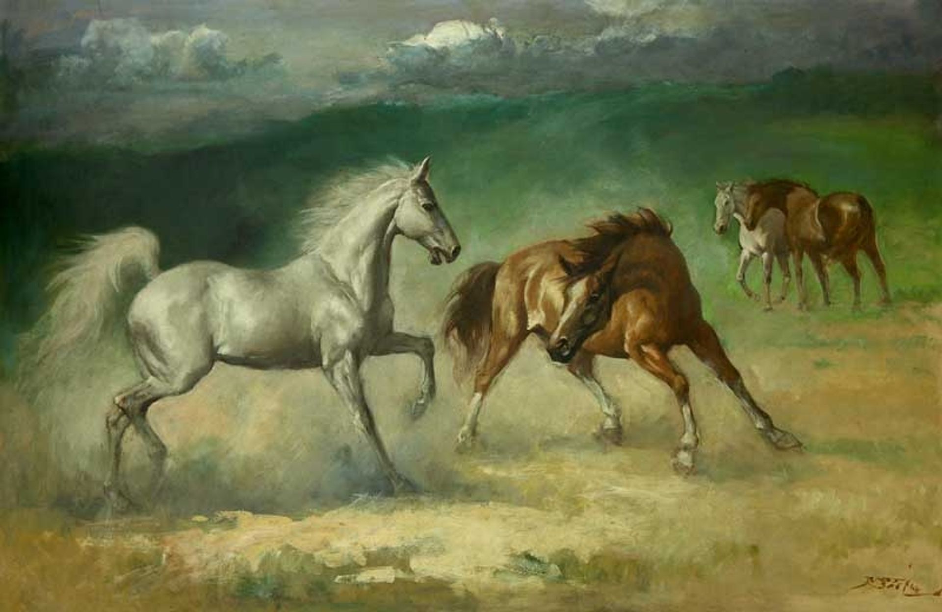 Horses - Basuki Abdullah | Artera | AskArtera
