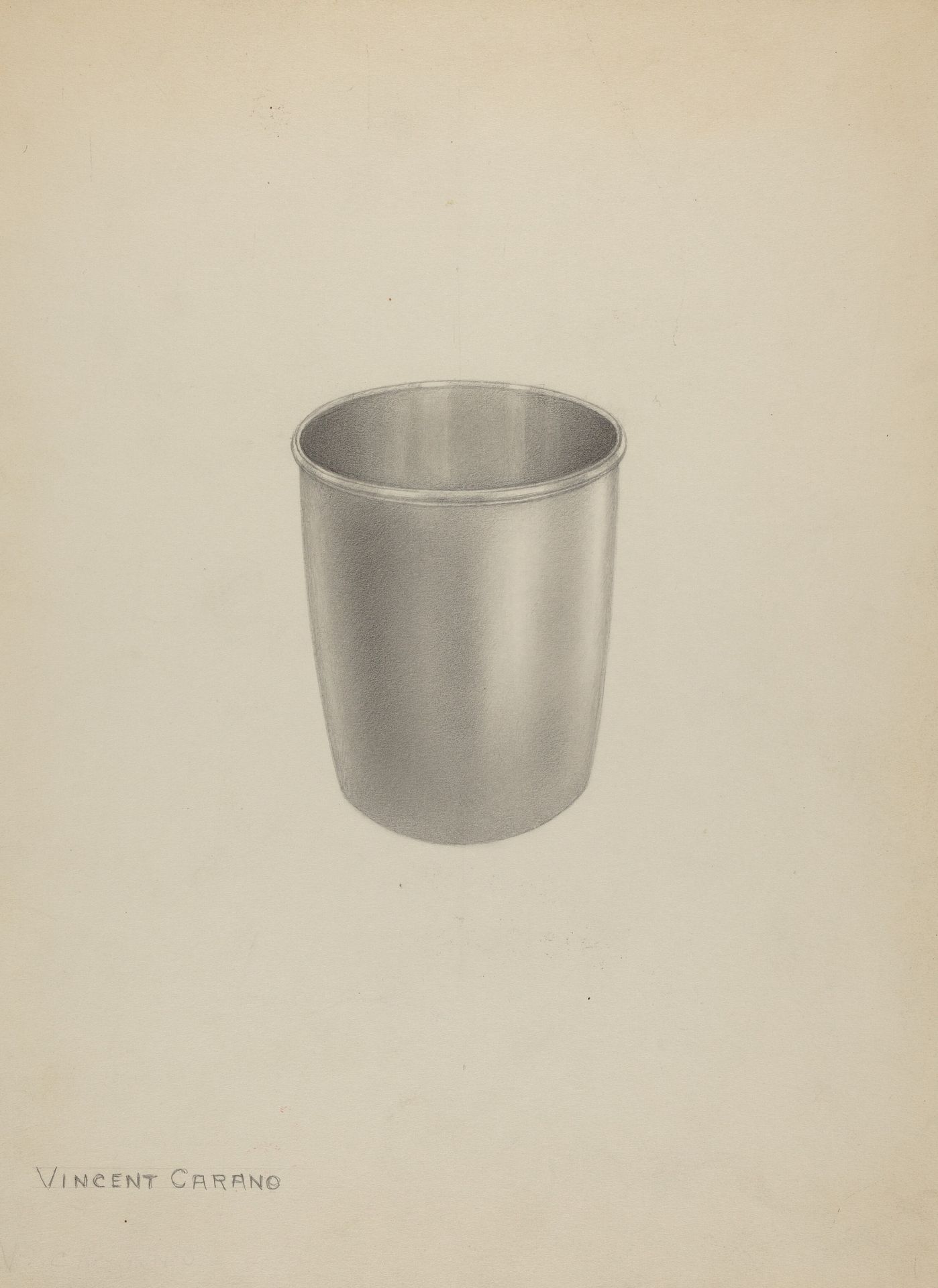 Silver Mug by Vincent Carano