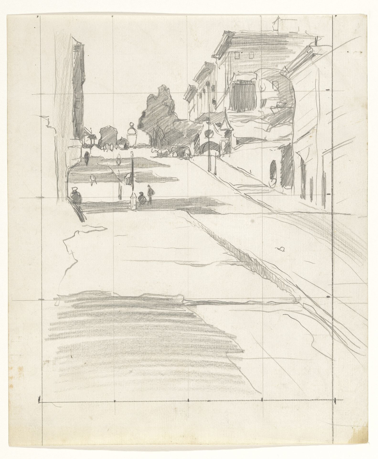 Zonnig stadsplein Fairmont te San Francisco by Willem Witsen