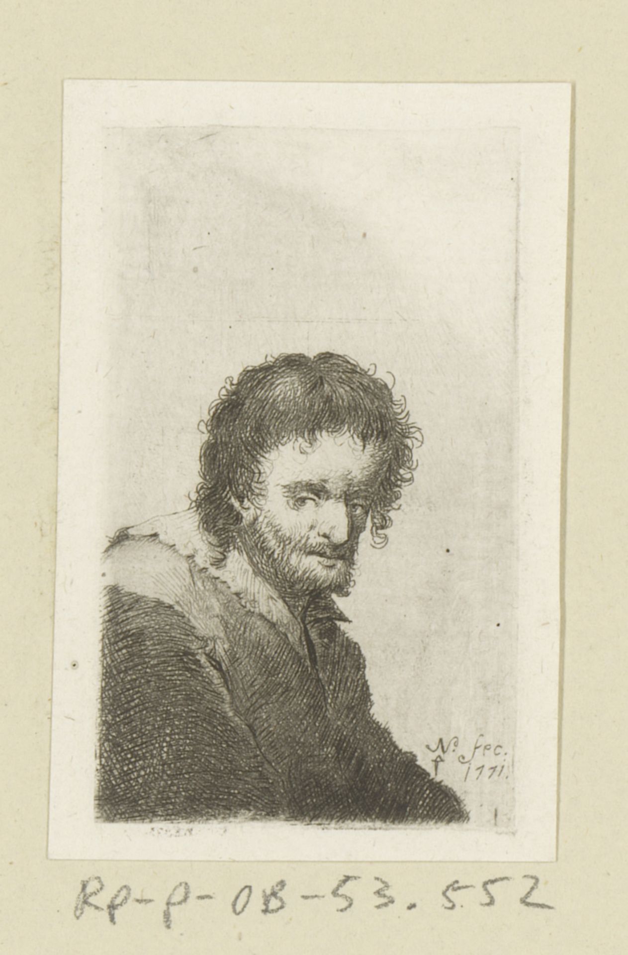 Boerenman by Johann Andreas Benjamin Nothnagel