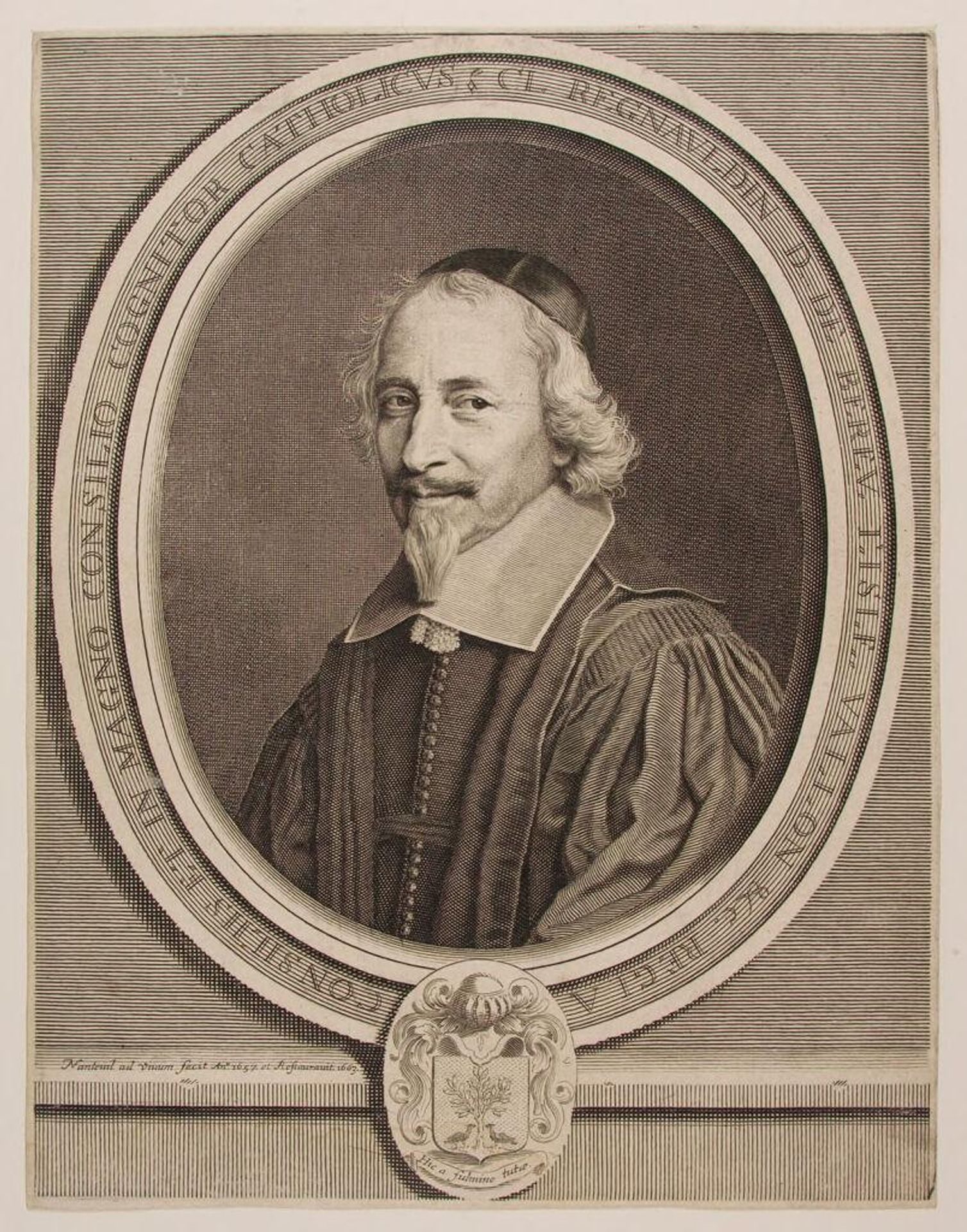 Claude Regnauldin by Robert Nanteuil