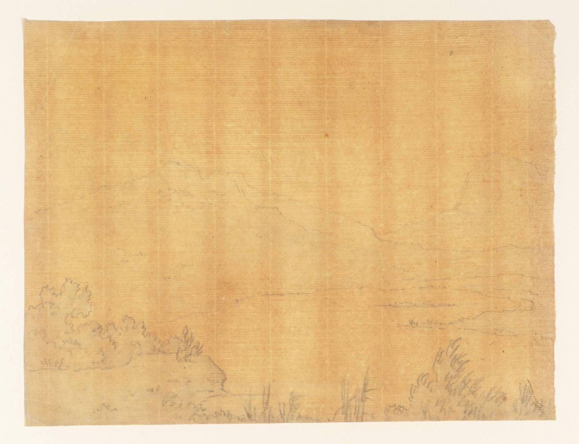 A Lake below Mountains by Alexander Cozens
