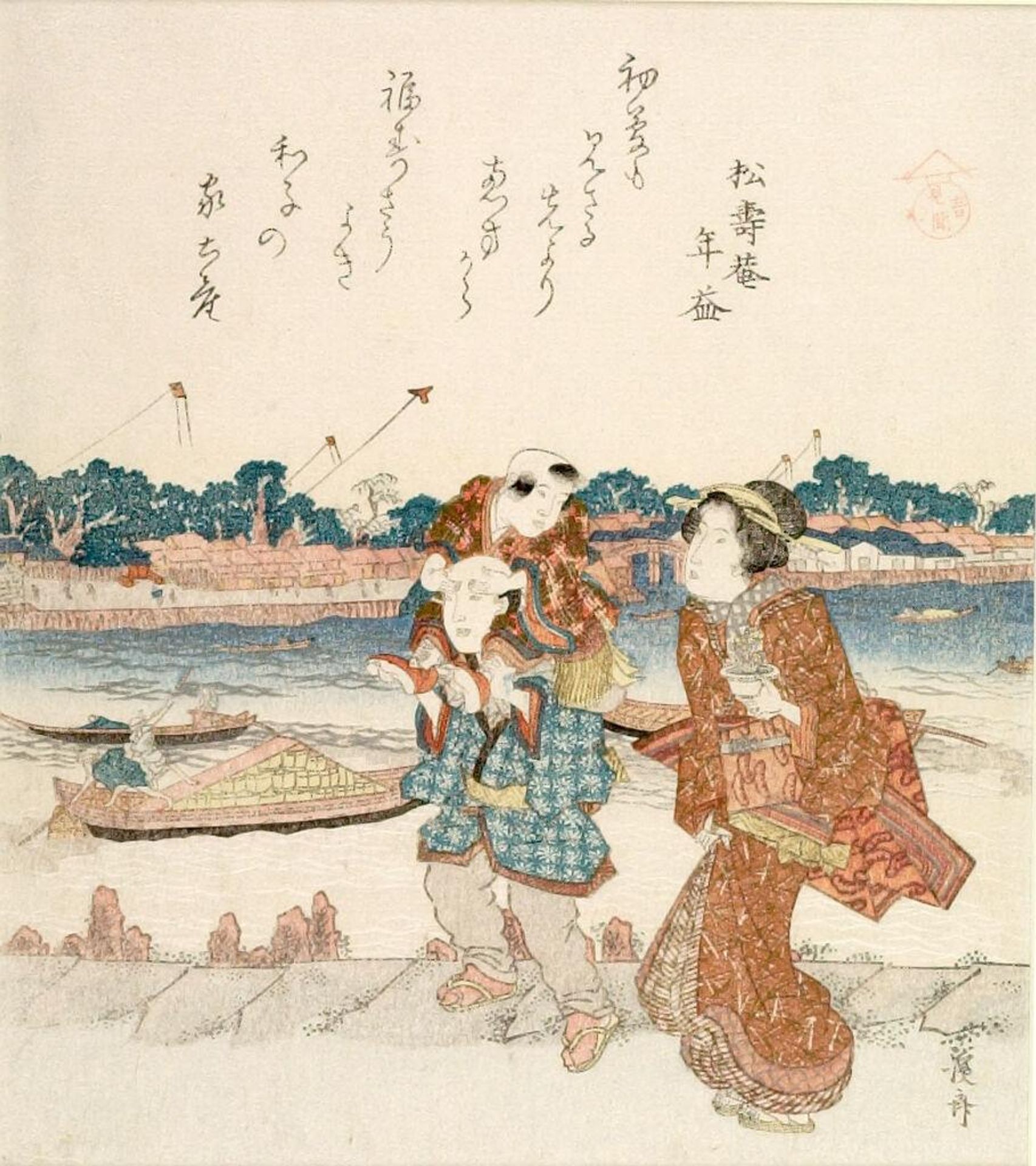 See no Evil, from the series See no Evil, Speak no Evil and Hear no Evil by Keisai Eisen