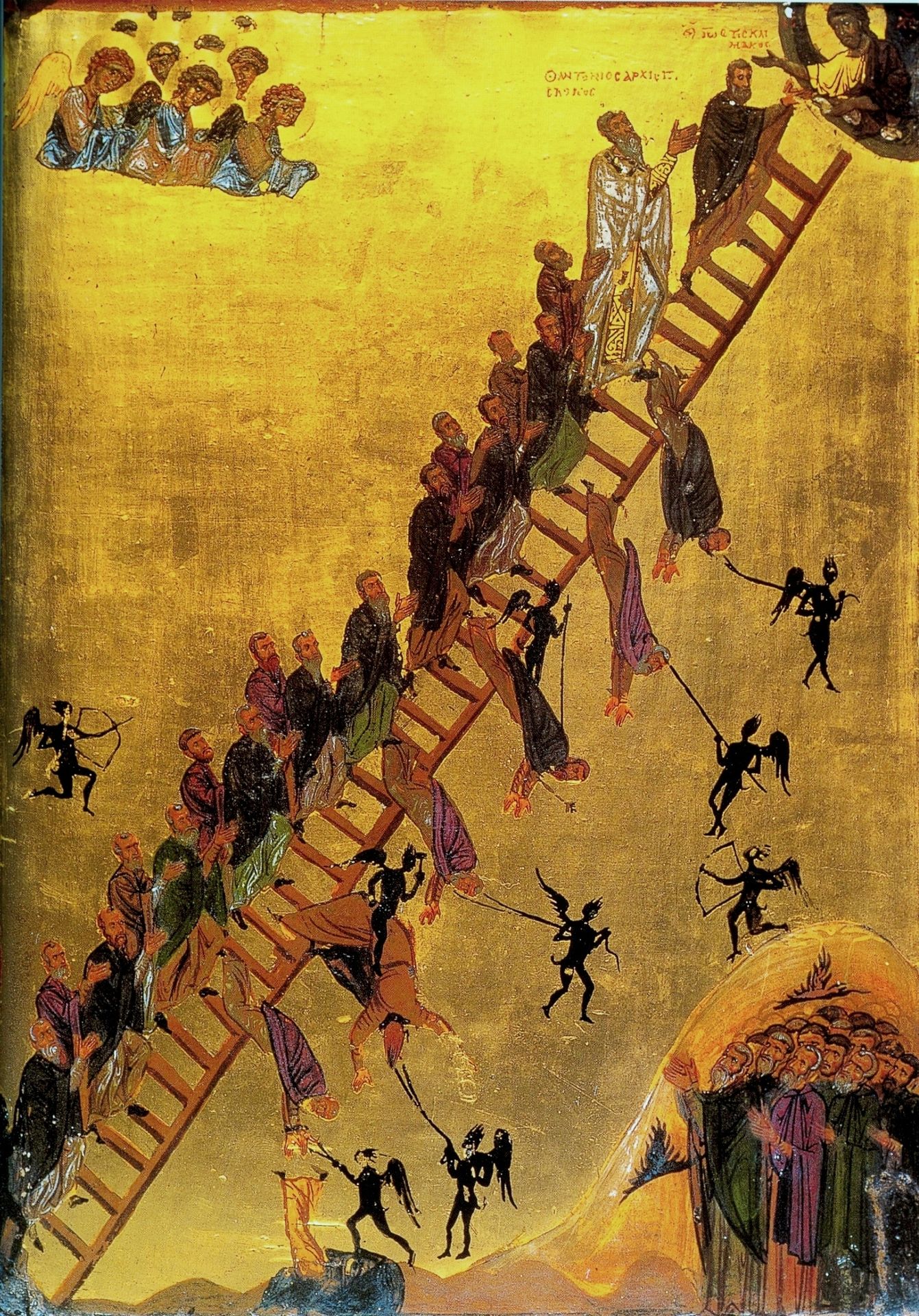 Ladder of Divine Ascent by Orthodox Icons