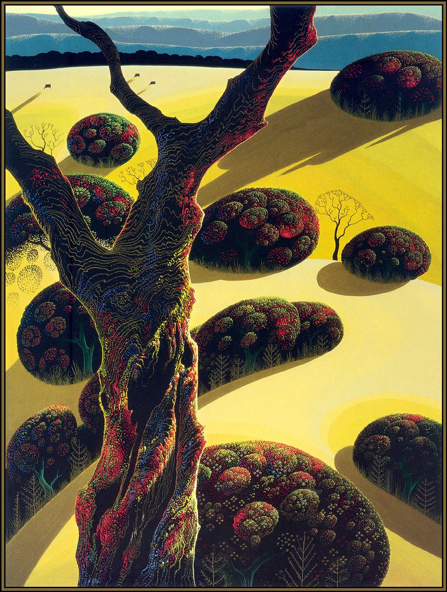 Live Oaks by Eyvind Earle