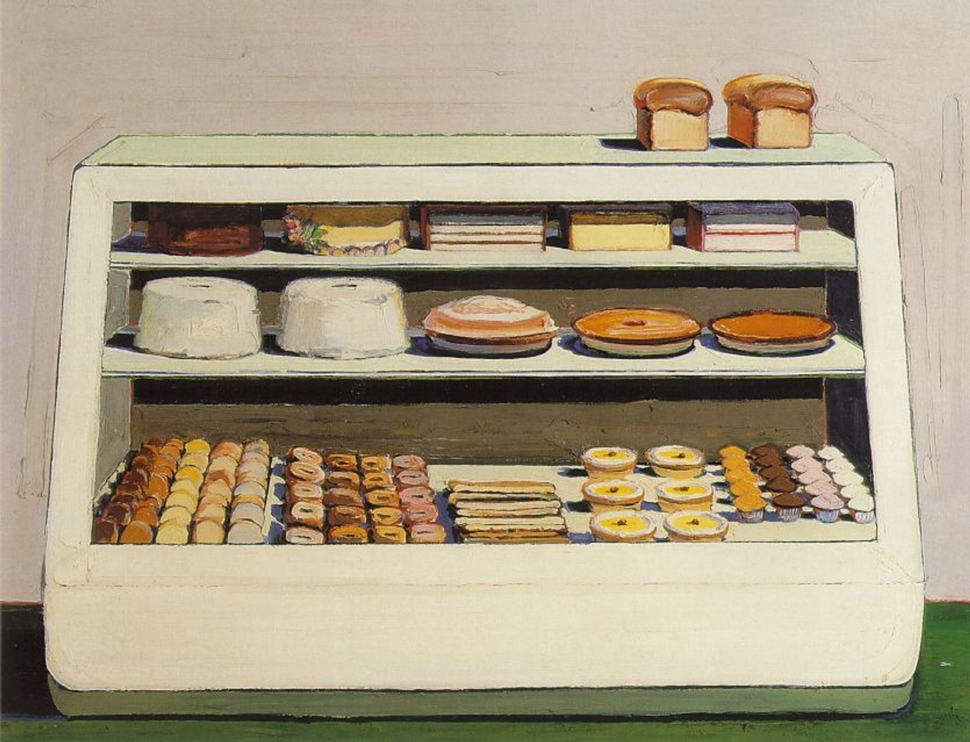 Bakery Counter by Wayne Thiebaud