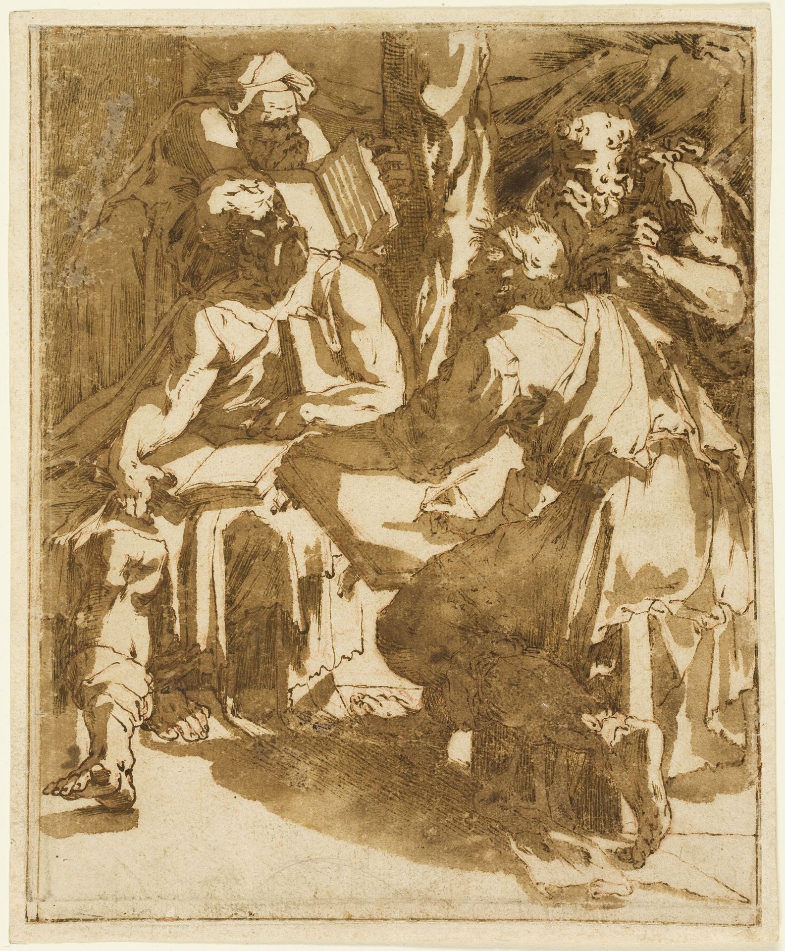 Four Evangelists by Domenico Beccafumi