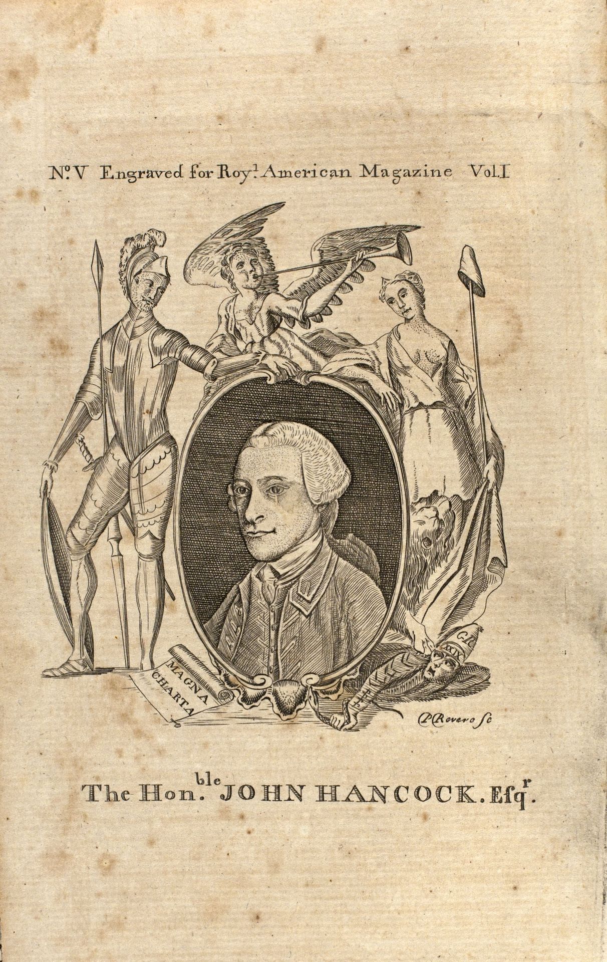 John Hancock by Paul Revere