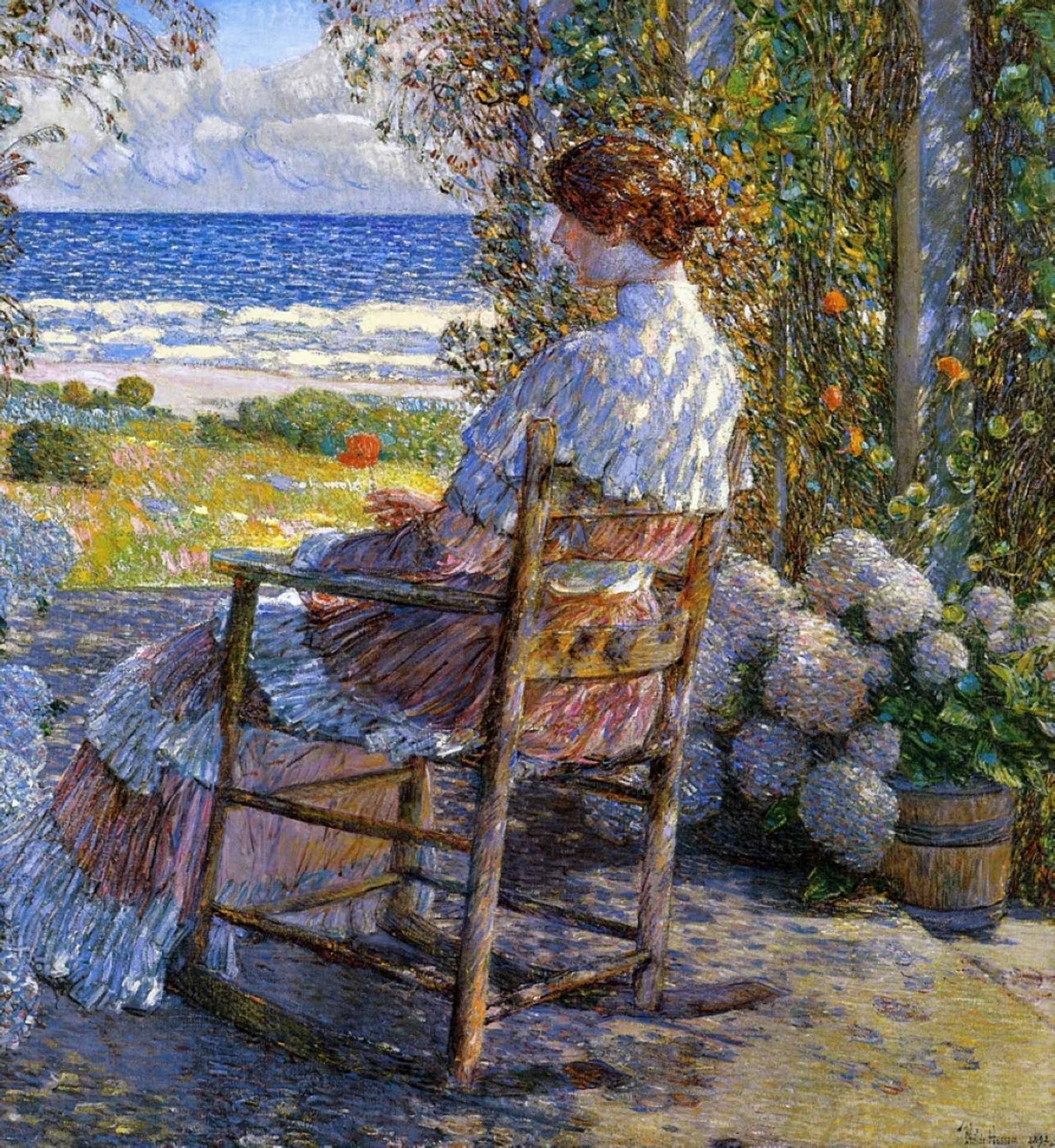 The Sea by Childe Hassam