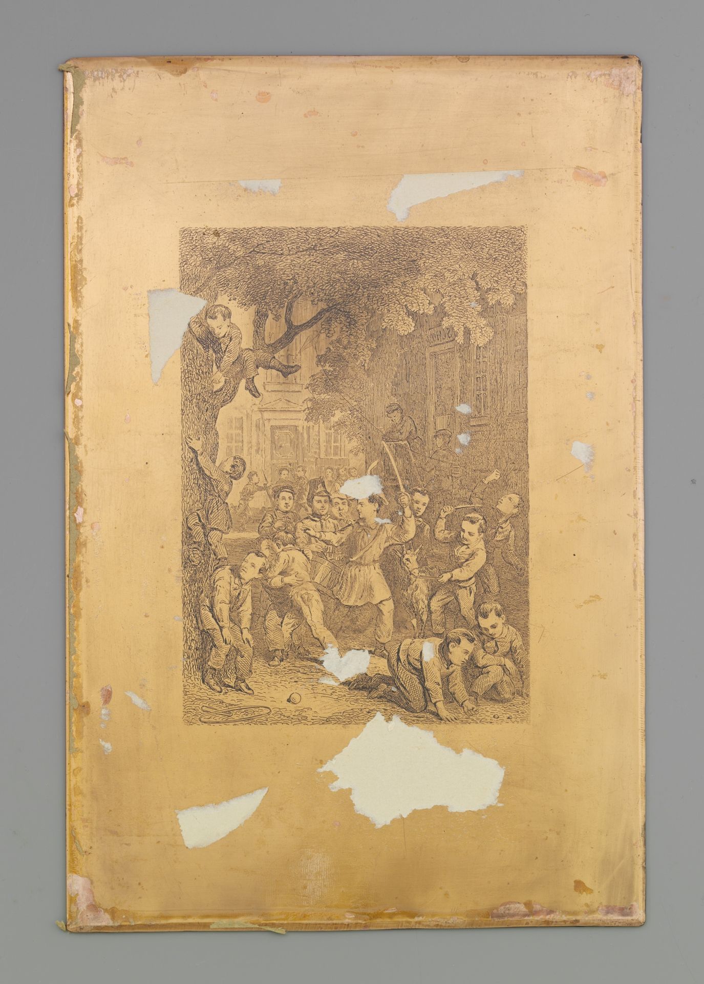Spelende kinderen by Johann Wilhelm (I) Kaiser