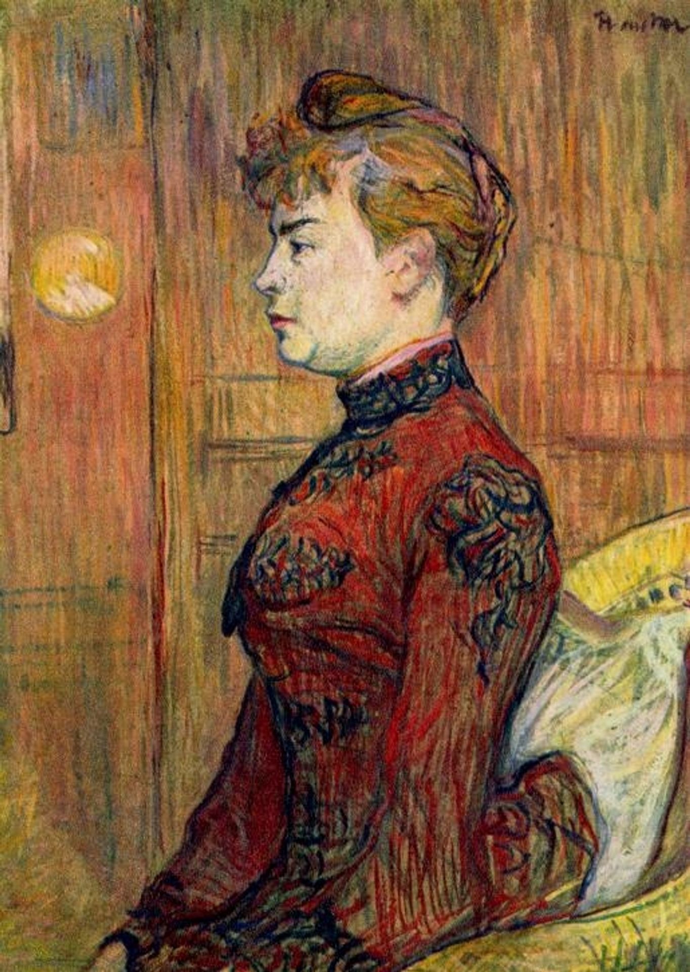 The Policeman s Daughter by Henri de Toulouse-Lautrec