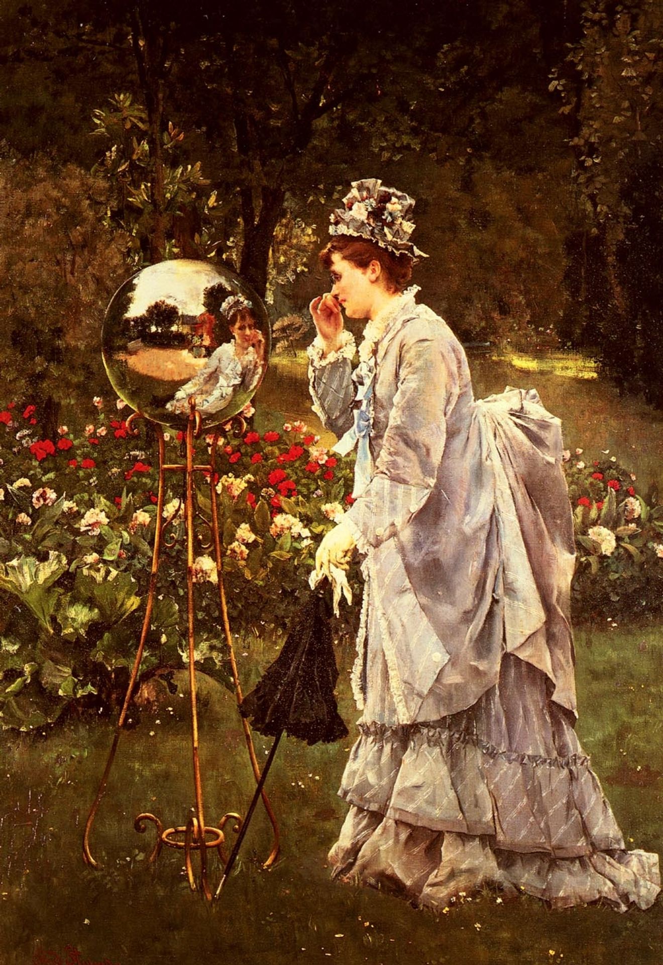 The glass sphere by Alfred Stevens