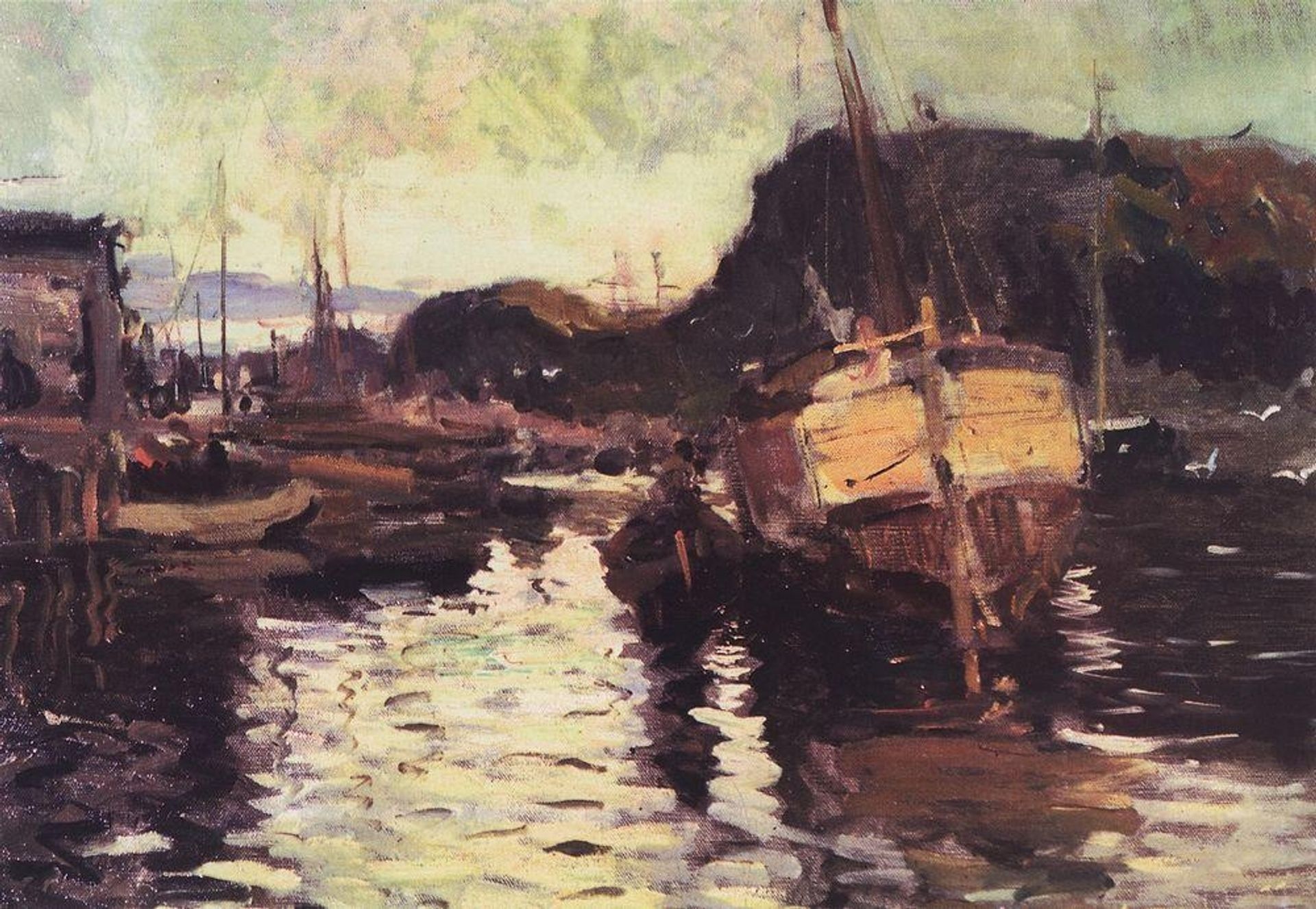 In the North by Konstantin Alexeevich Korovin