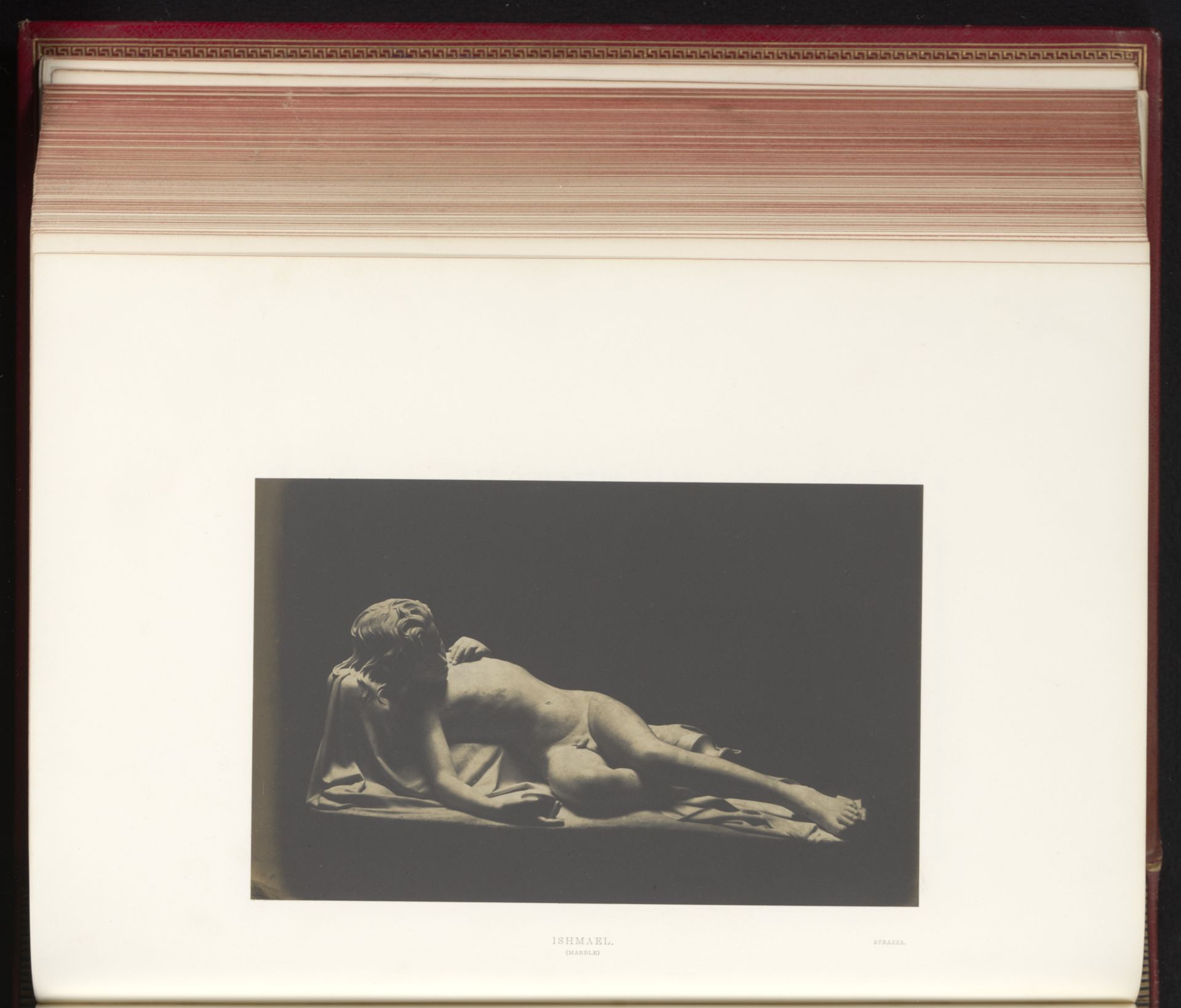 Sculptuur van Ismaël in de woestijn door Giovanni Strazza, tentoongesteld op de Great Exhibition of the Works of Industry of All Nations van 1851 in Londen by Anonymous