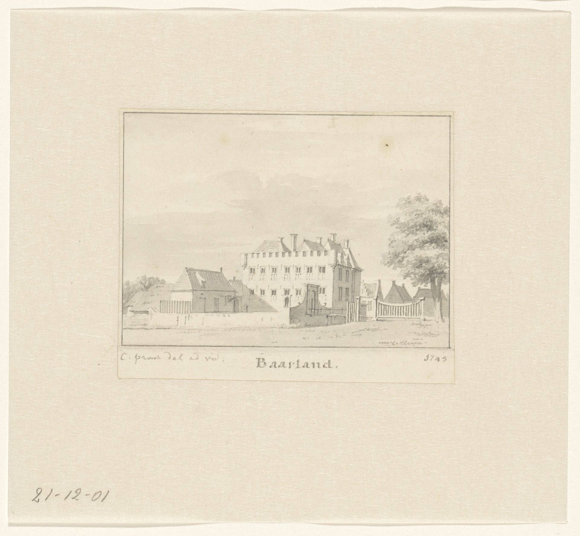 Ontwerp voor behangsel of schoorsteen by Abraham van Strij