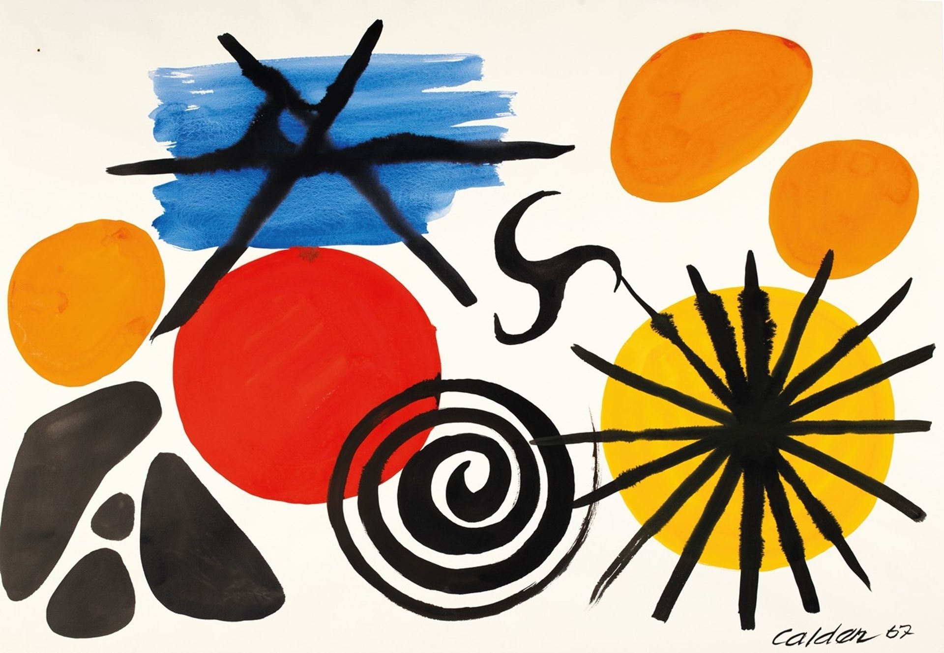 Propeller in the Center by Alexander Calder