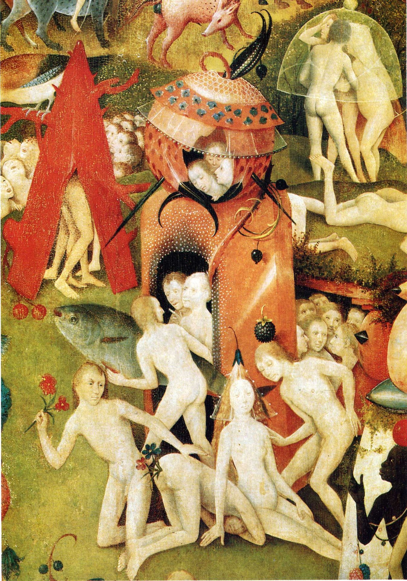 The Garden of Earthly Delights  (detail) by Hieronymus Bosch