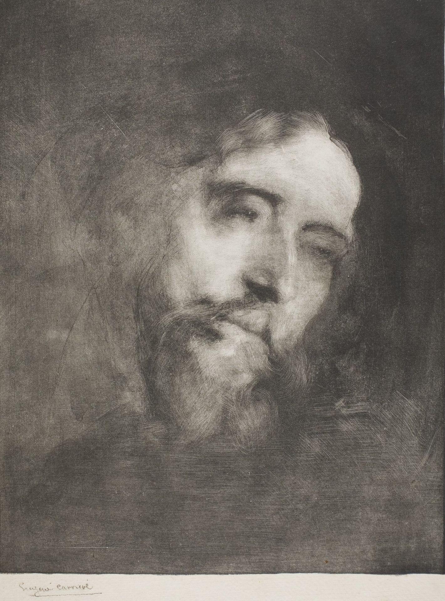 Alphonse Daudet by Eugene Carriere