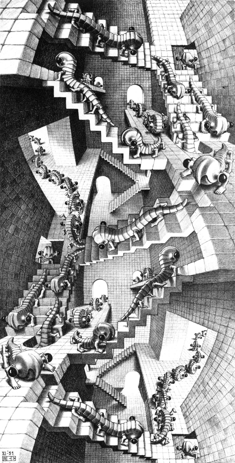 House of Stairs by M.C. Escher