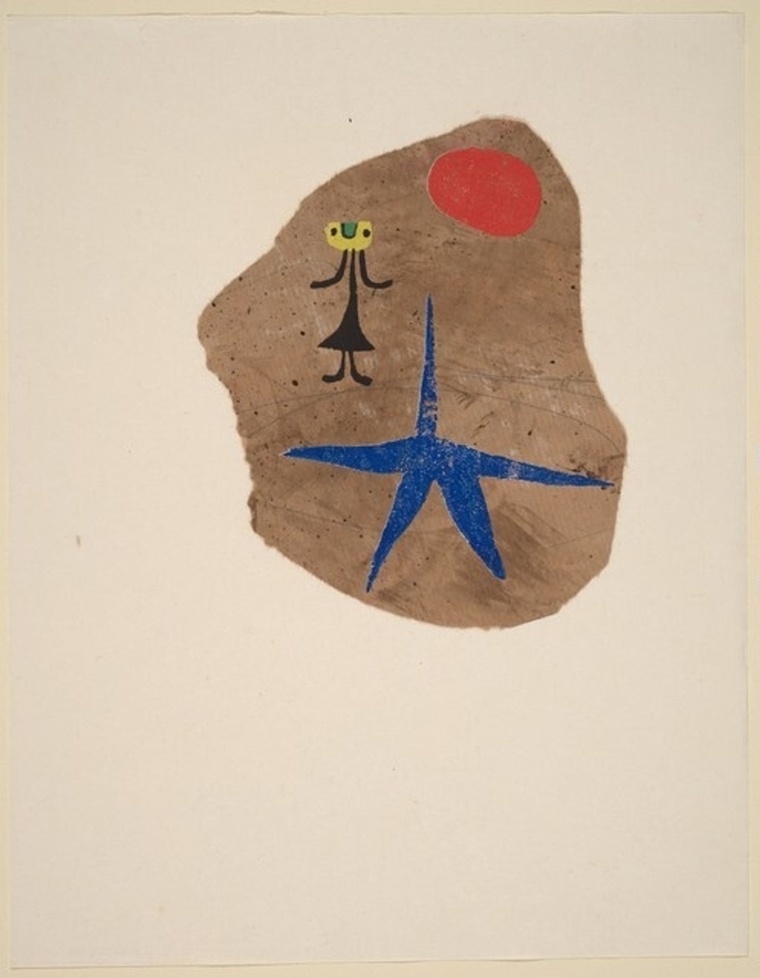 Untitled [plate XLV] by Joan Miró