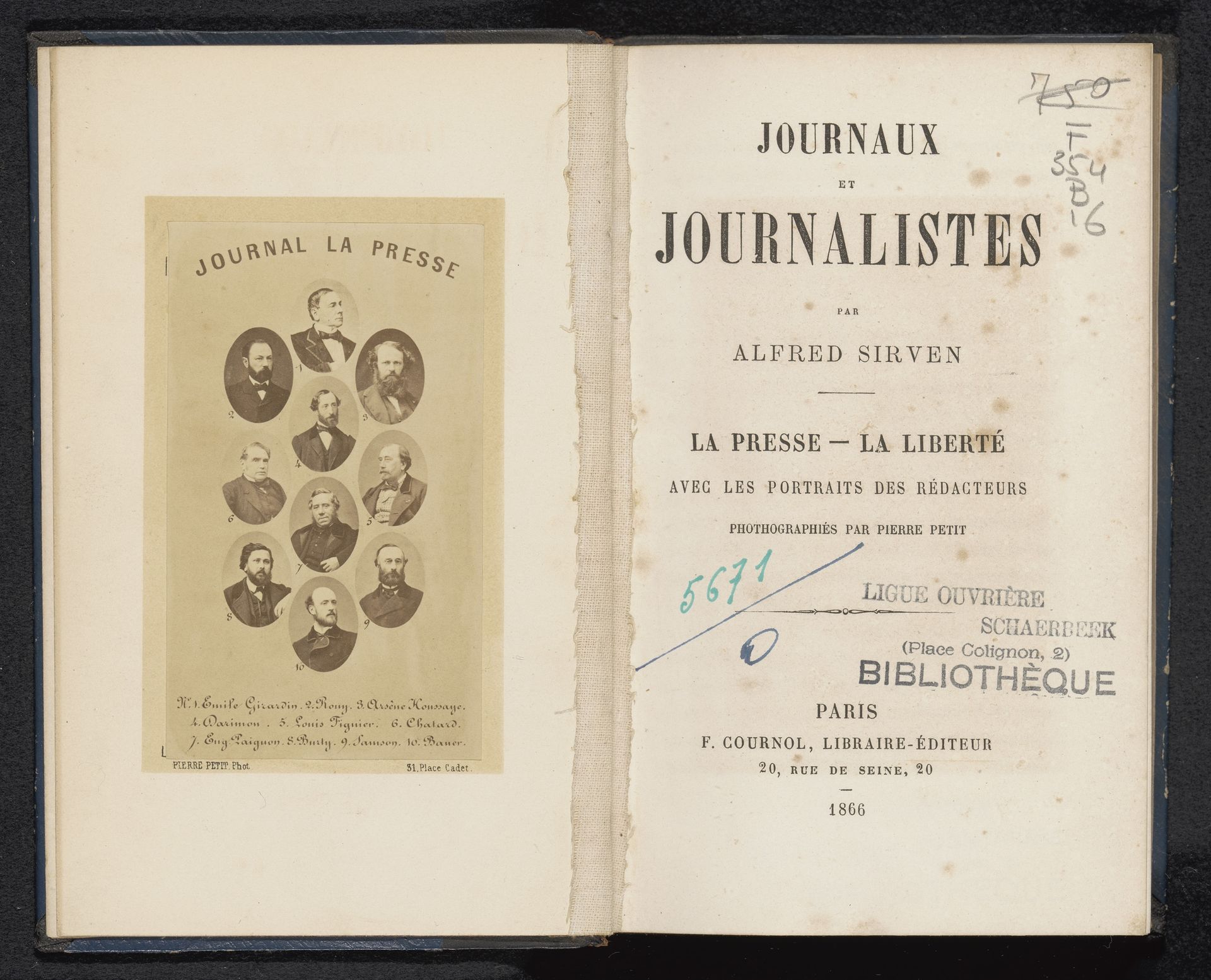 Journaux et journalistes by Alfred Sirven
