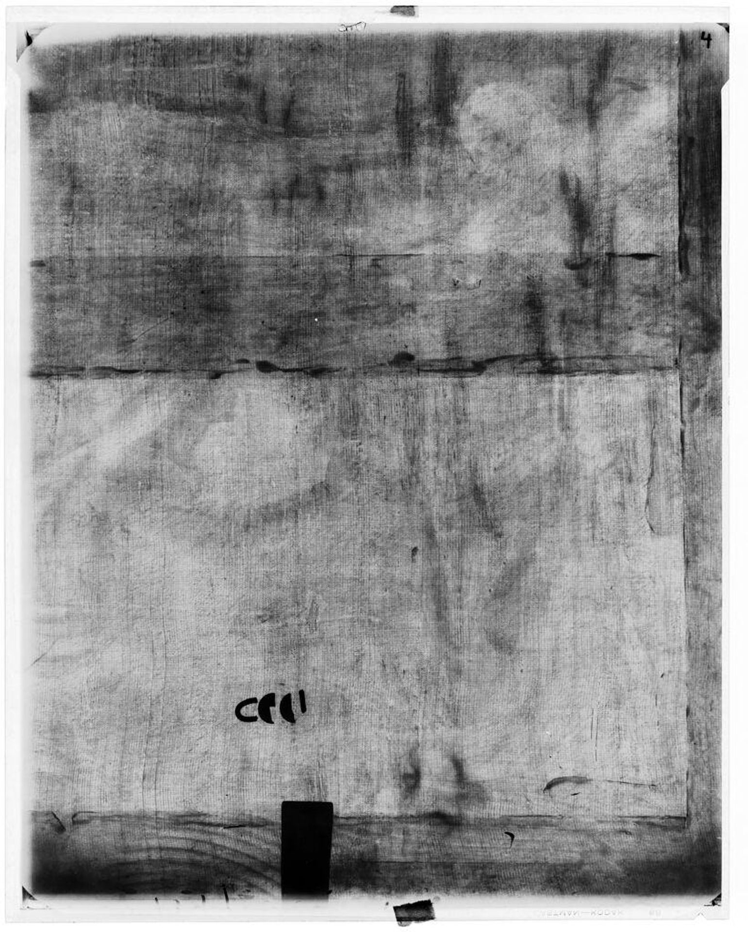X-radiograph(s) of "Noli me Tangere" by Artist of original: Fra Bartolommeo della Porta