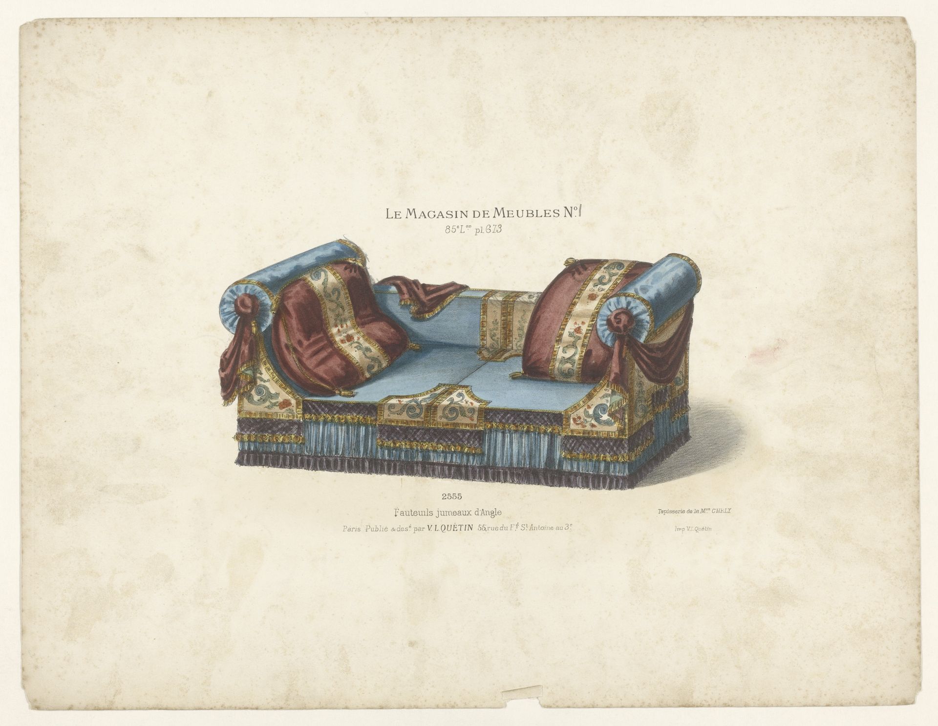 Twee fauteuils by Anonymous