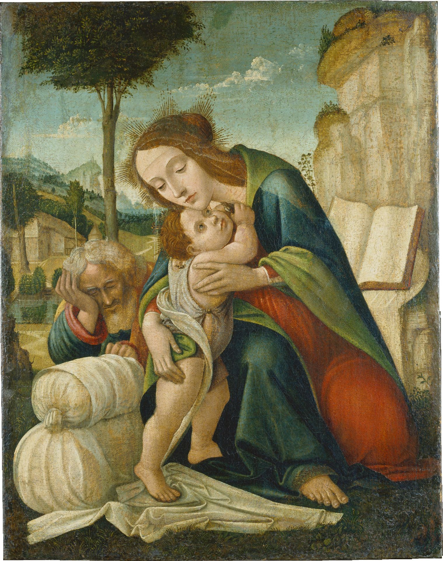 Rest on the Flight into Egypt by Anonymous