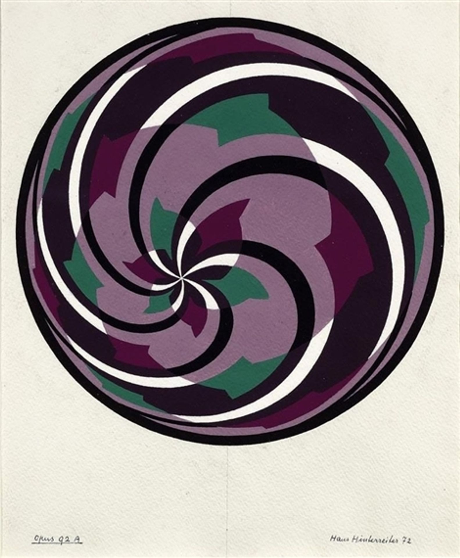 Studie zu Opus 92A by Hans Hinterreiter
