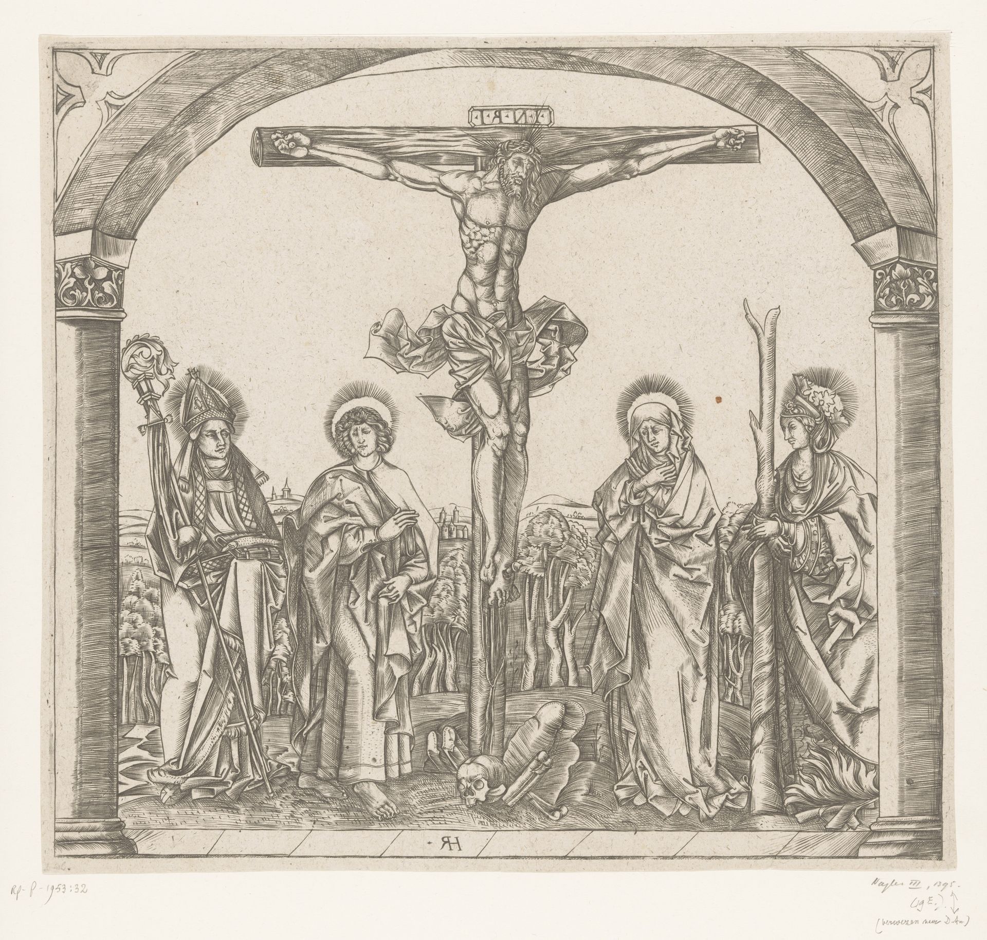 Christus aan het kruis by Anonymous