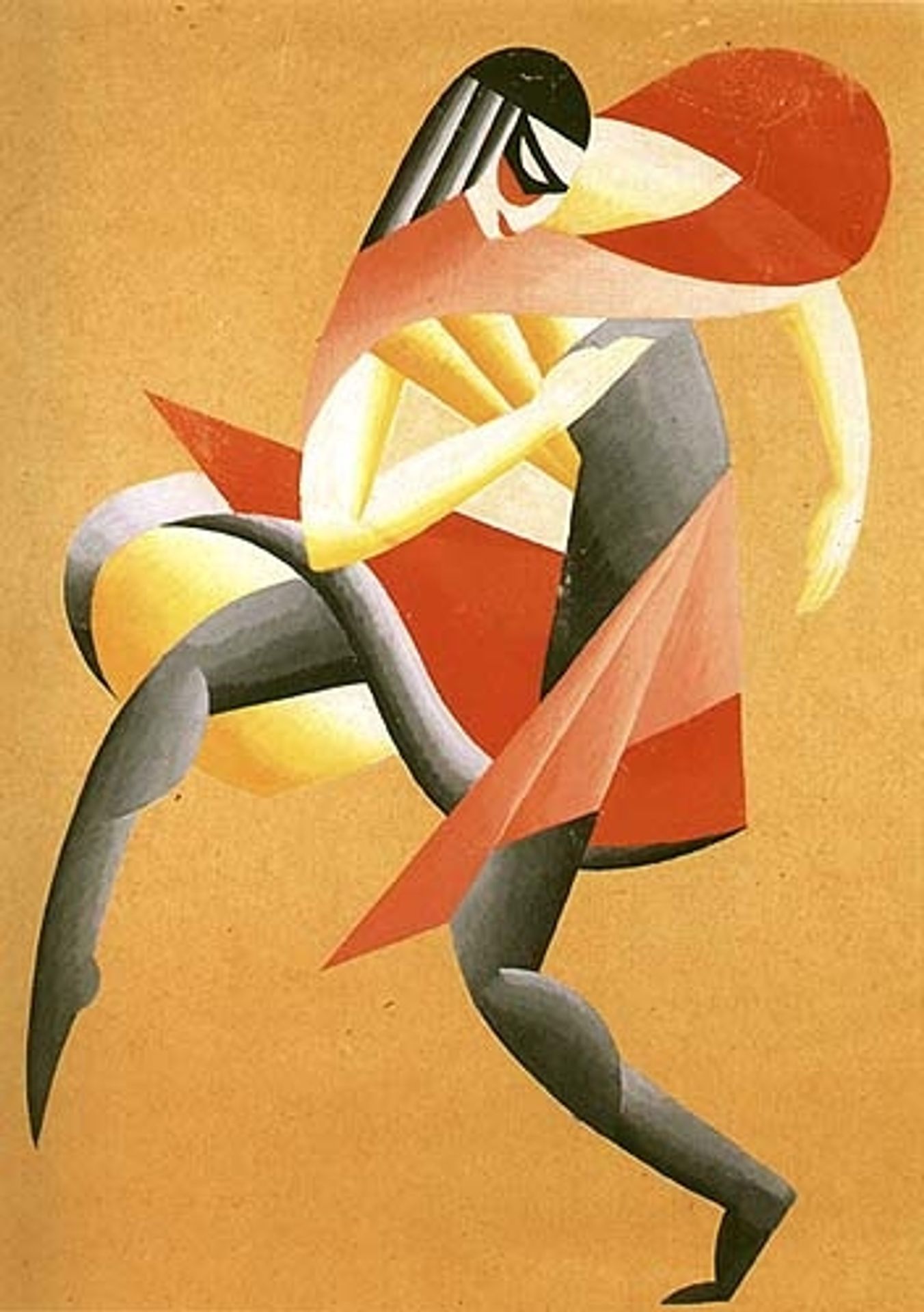 Mask. For the Ballet Studio of B.Nizhinskaya by Vadym Meller