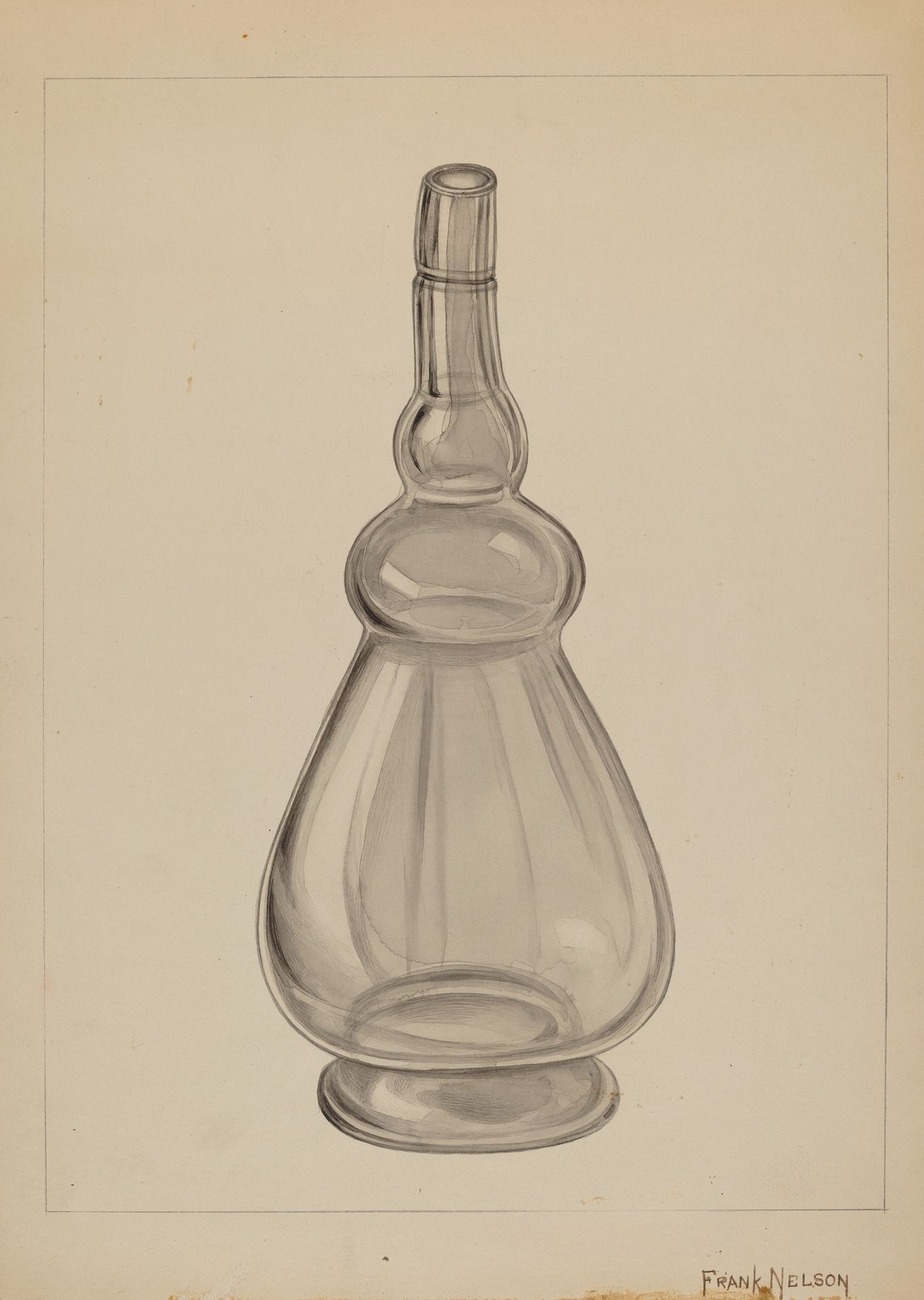 Wine Bottle by Frank Nelson