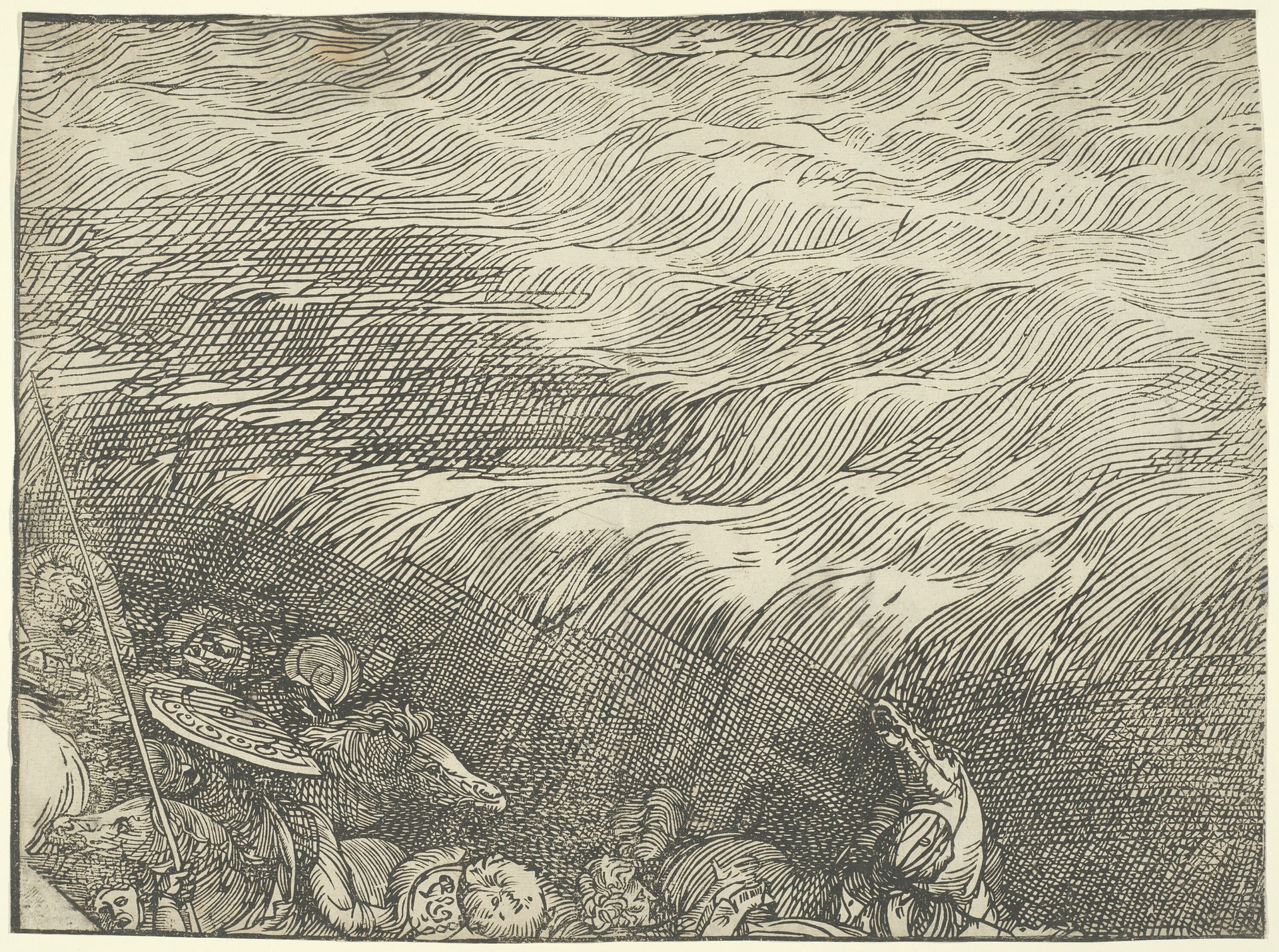 The Submersion of Pharaoh's Army in the Red Sea by Titian