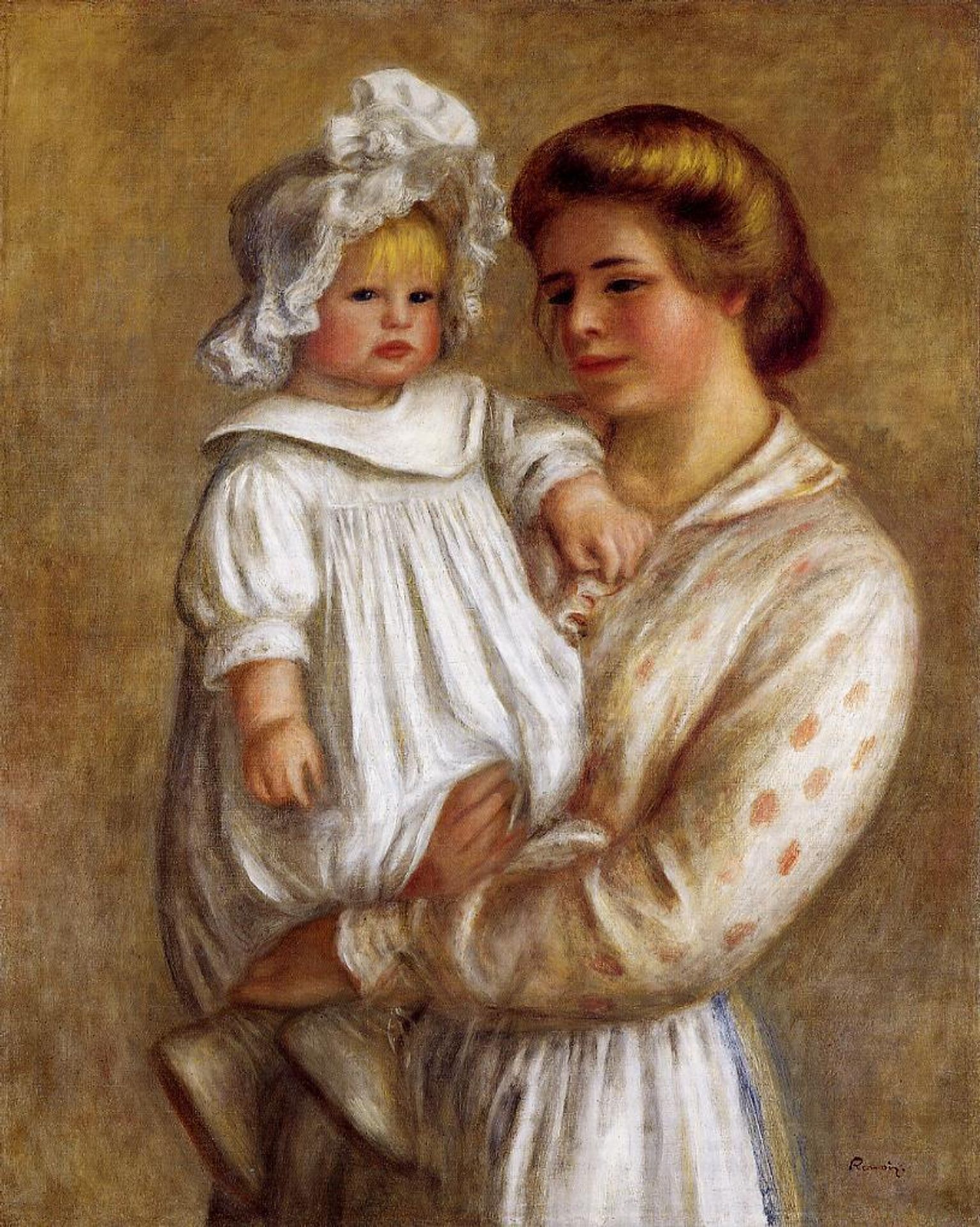 Claude and Renee (Claude) by Pierre-Auguste Renoir