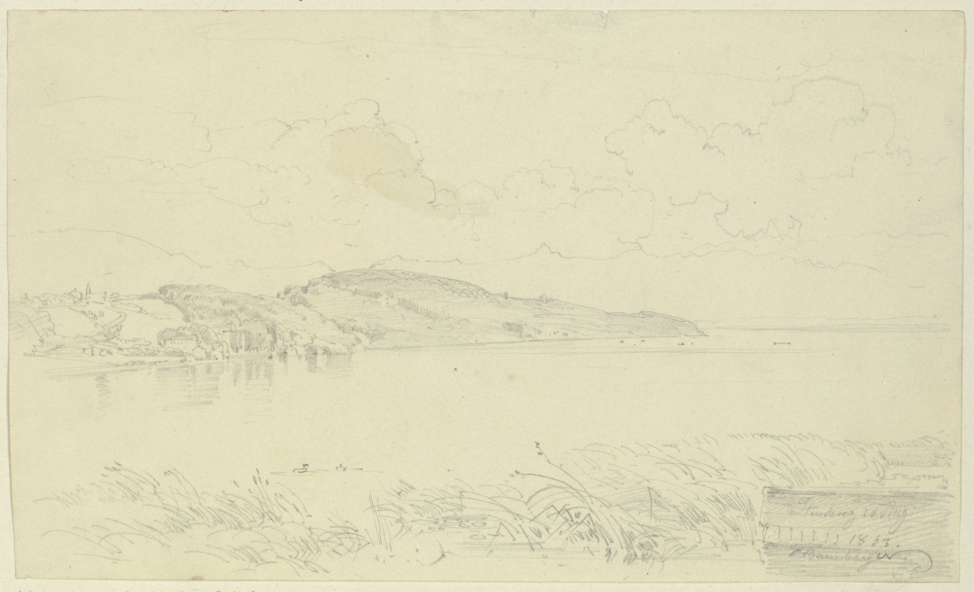 Lake Starnberg by Fritz Bamberger