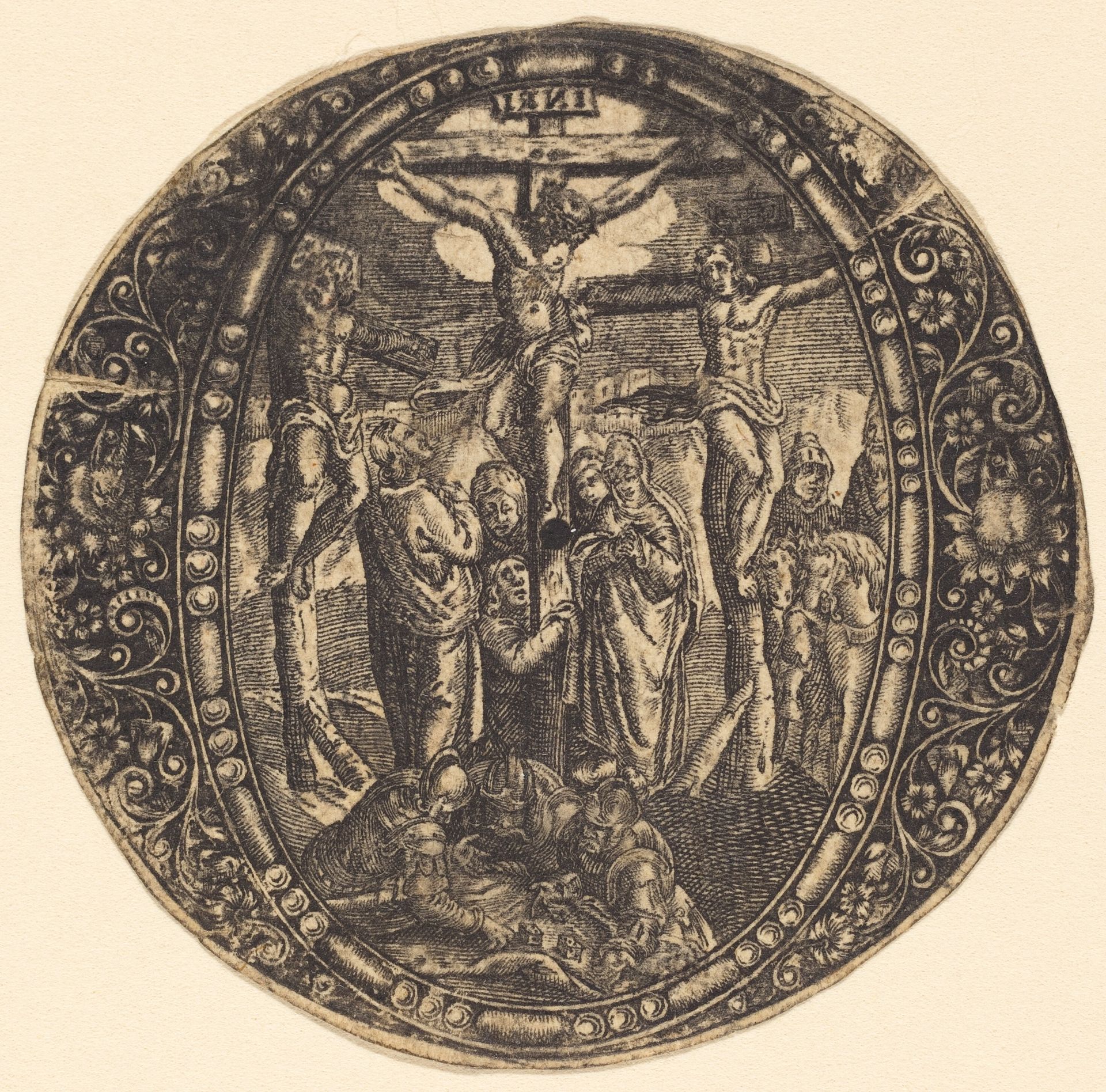 The Crucifixion by Antoine Jacquard