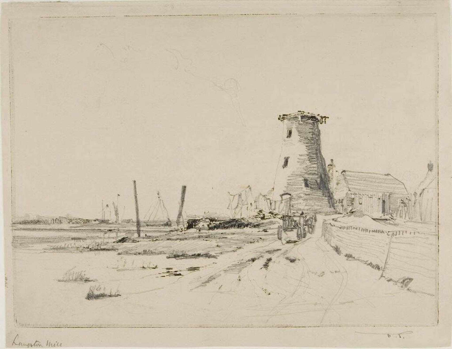 Langston Mill by Frank Short