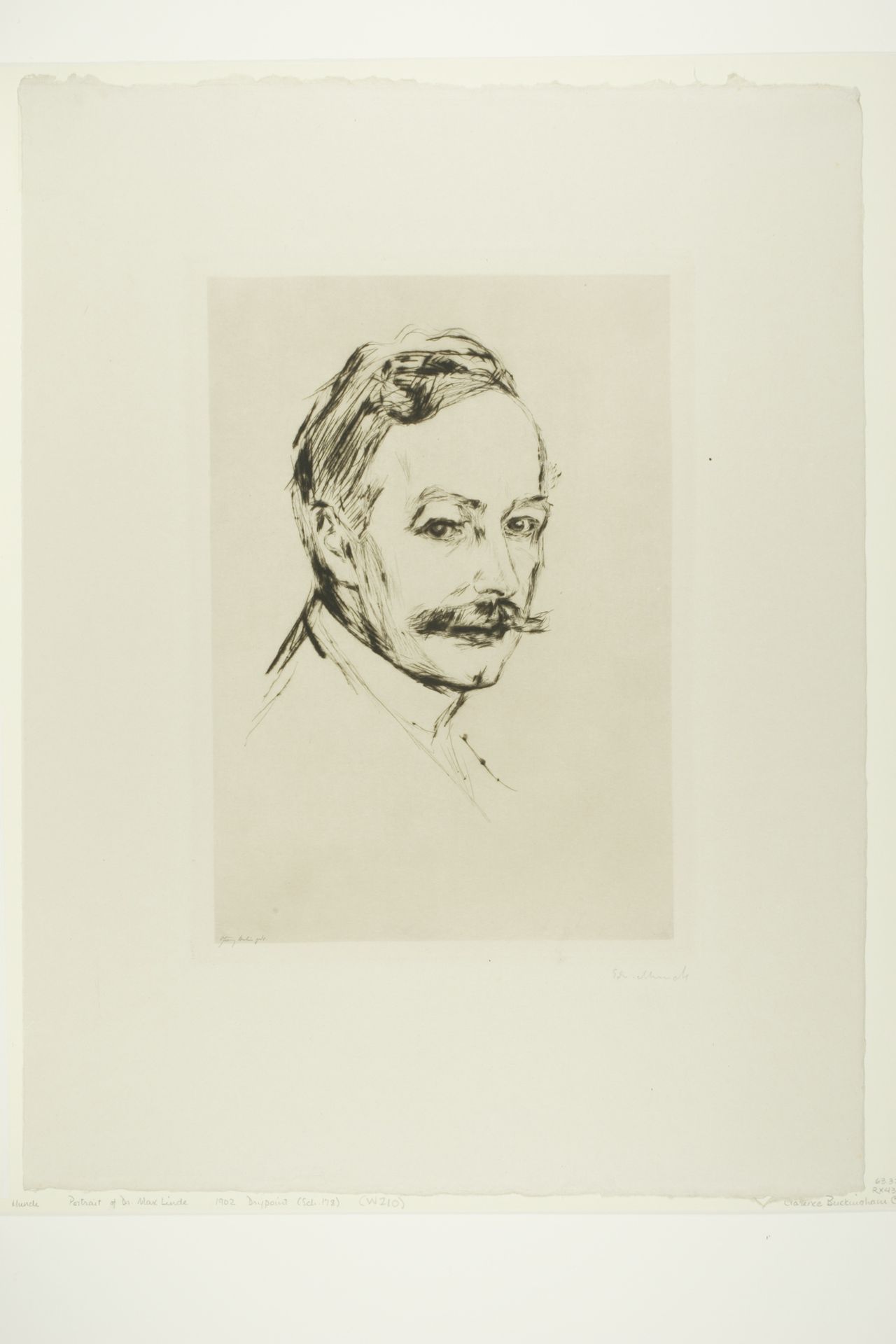 Dr. Max Linde by Edvard Munch