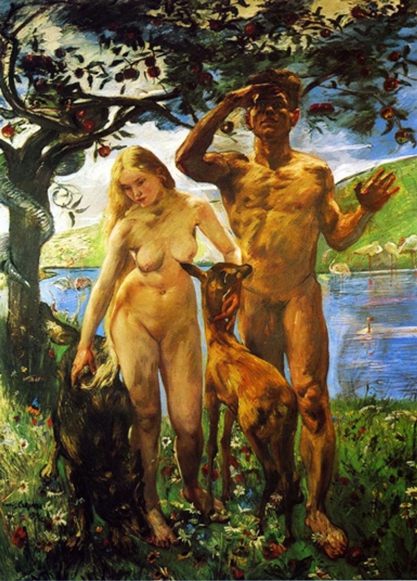 Paradise by Lovis Corinth