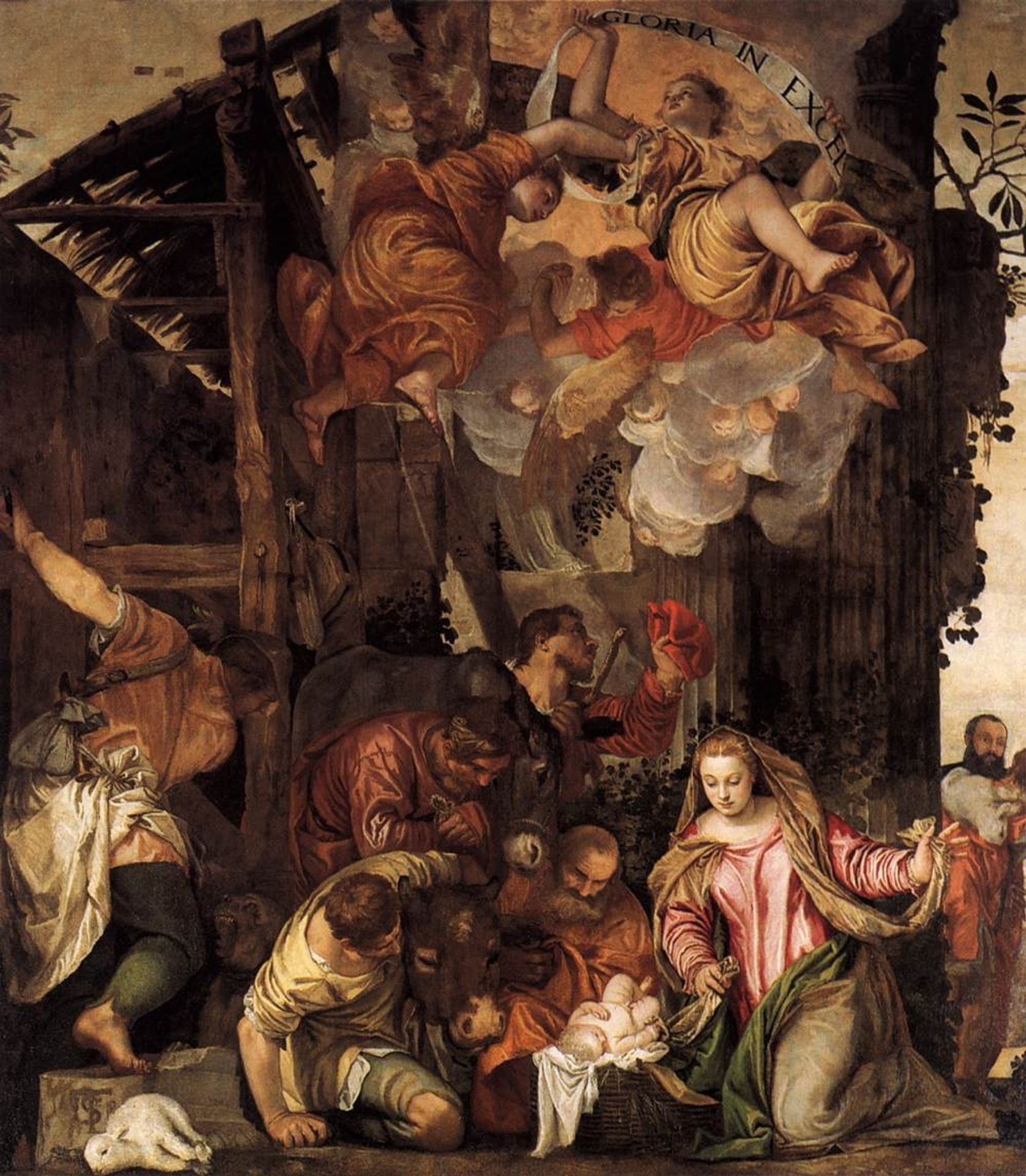 Adoration of the Shepherds by Paolo Veronese